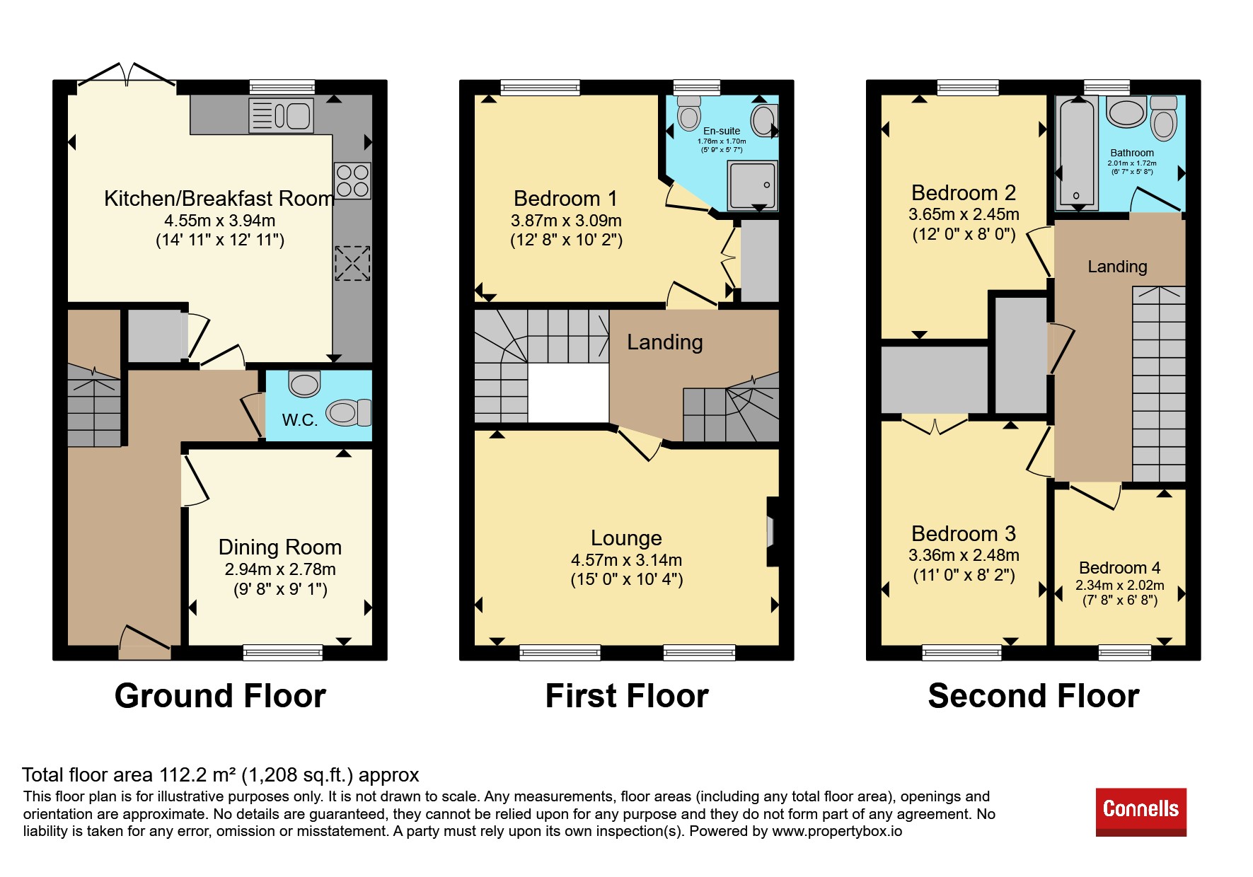 5, Pembridge Gardens, STEVENAGE floorplan