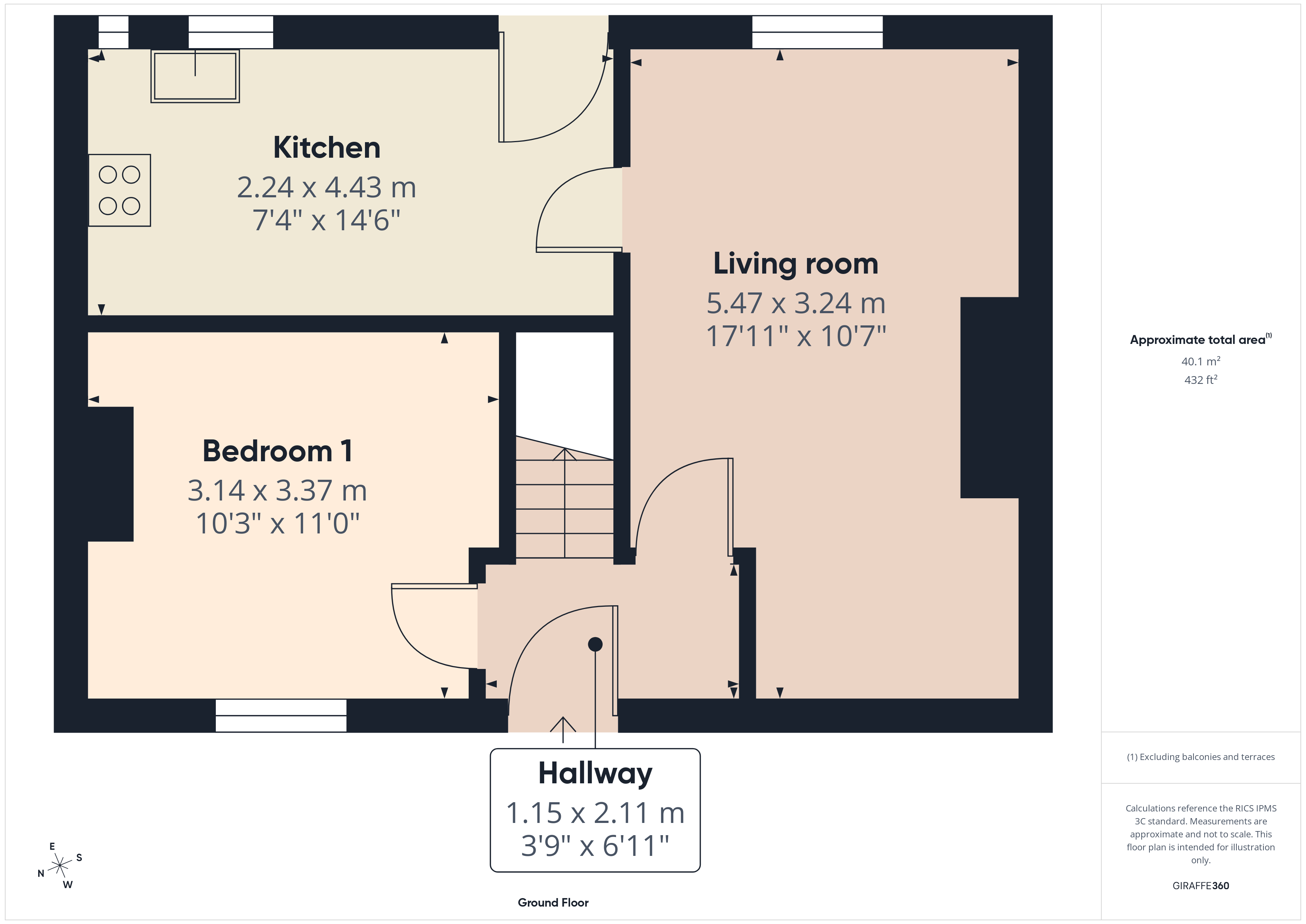 Barcombe Road, Brighton floorplan