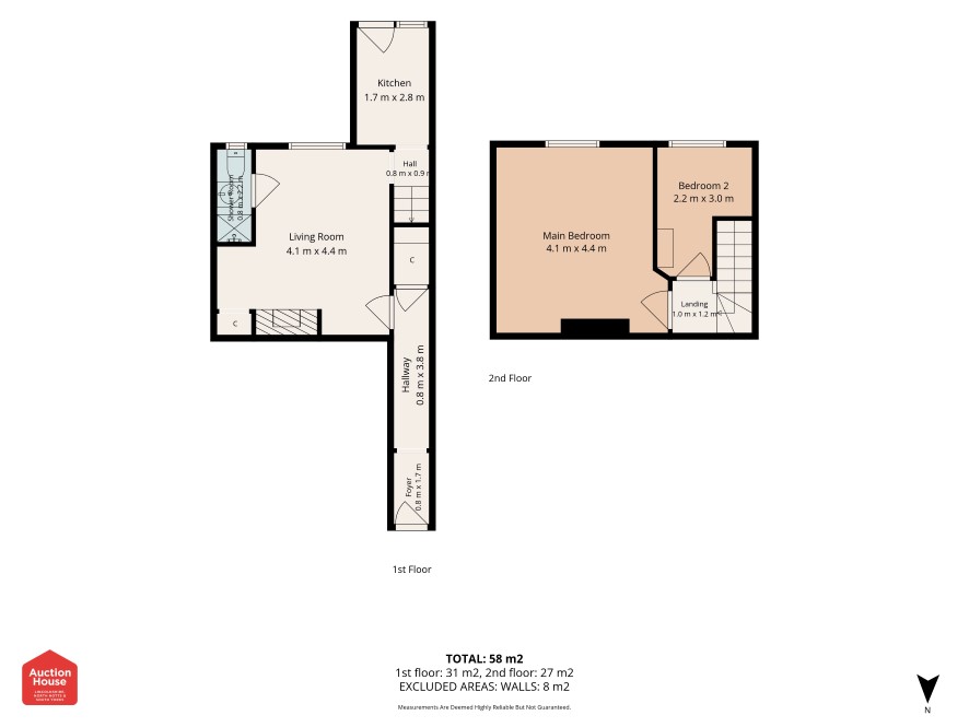 75 Claremont Terrace, Blyth NE24 2LE floorplan