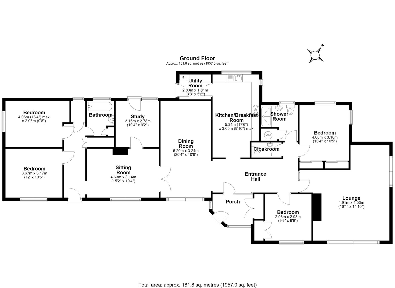 Charis, Sterrys Lane, Longhope floorplan