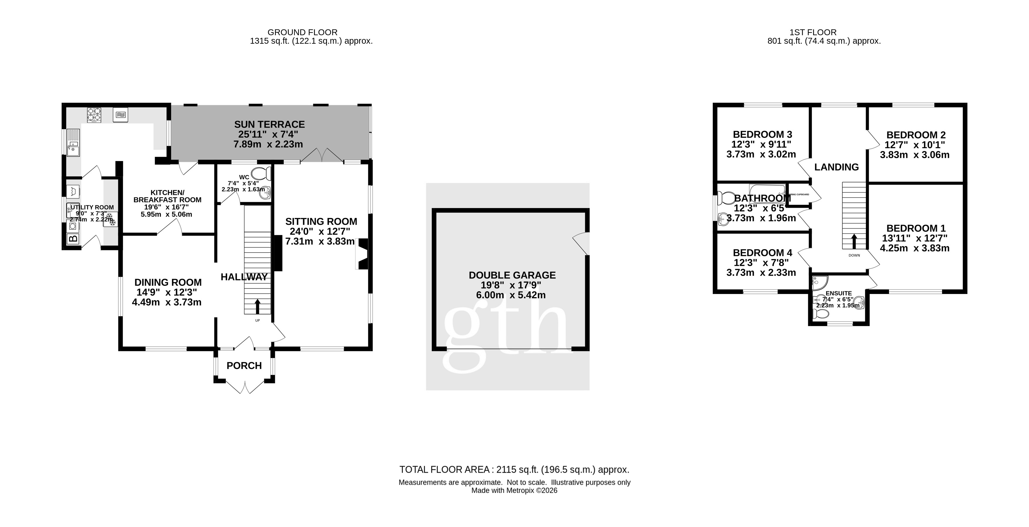 Casa Solana,, Berrow Road, Somerset floorplan
