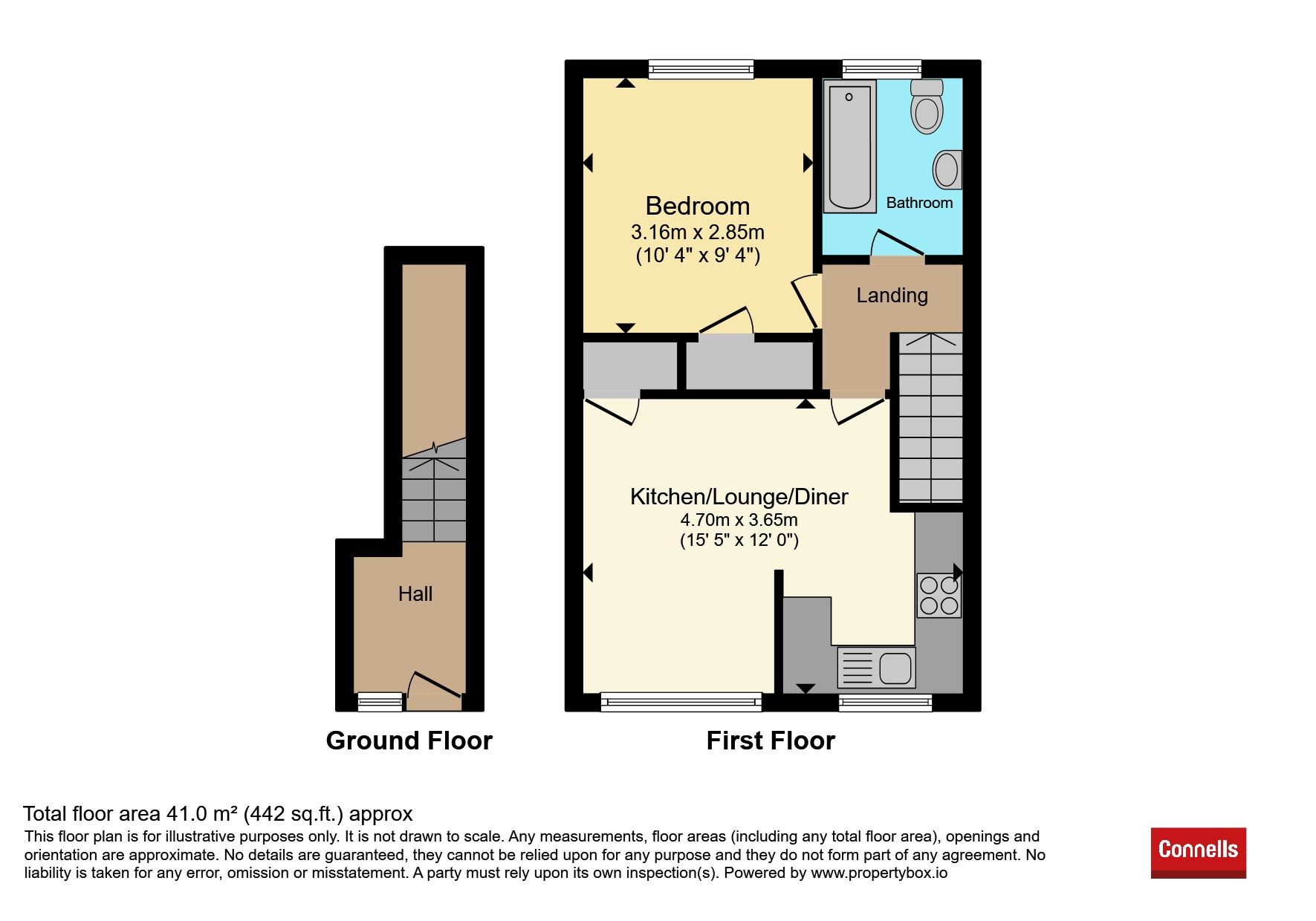 142d, St. Albans Road, St. Albans floorplan