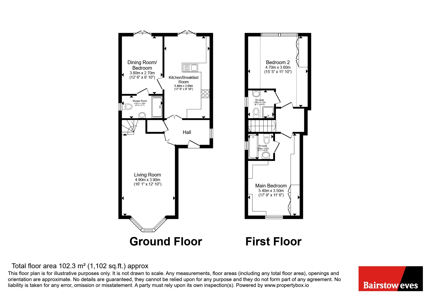 34a,, Church Road, Surrey floorplan