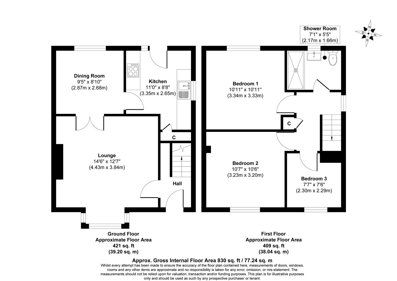 19, High Barnes, Chester Le Street floorplan