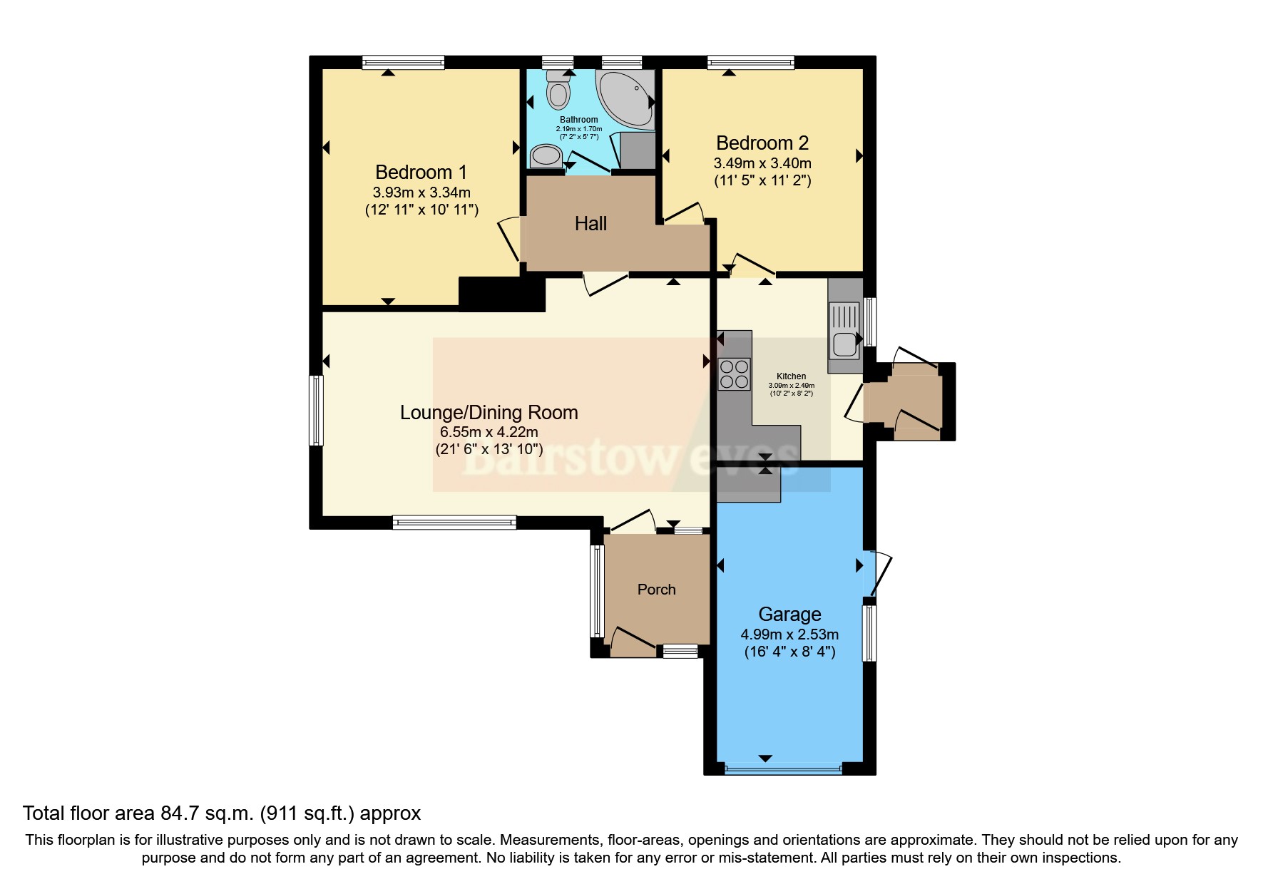 Moorfield Place, Warsop, Mansfield, Nottinghamshire NG20, 2 bedroom