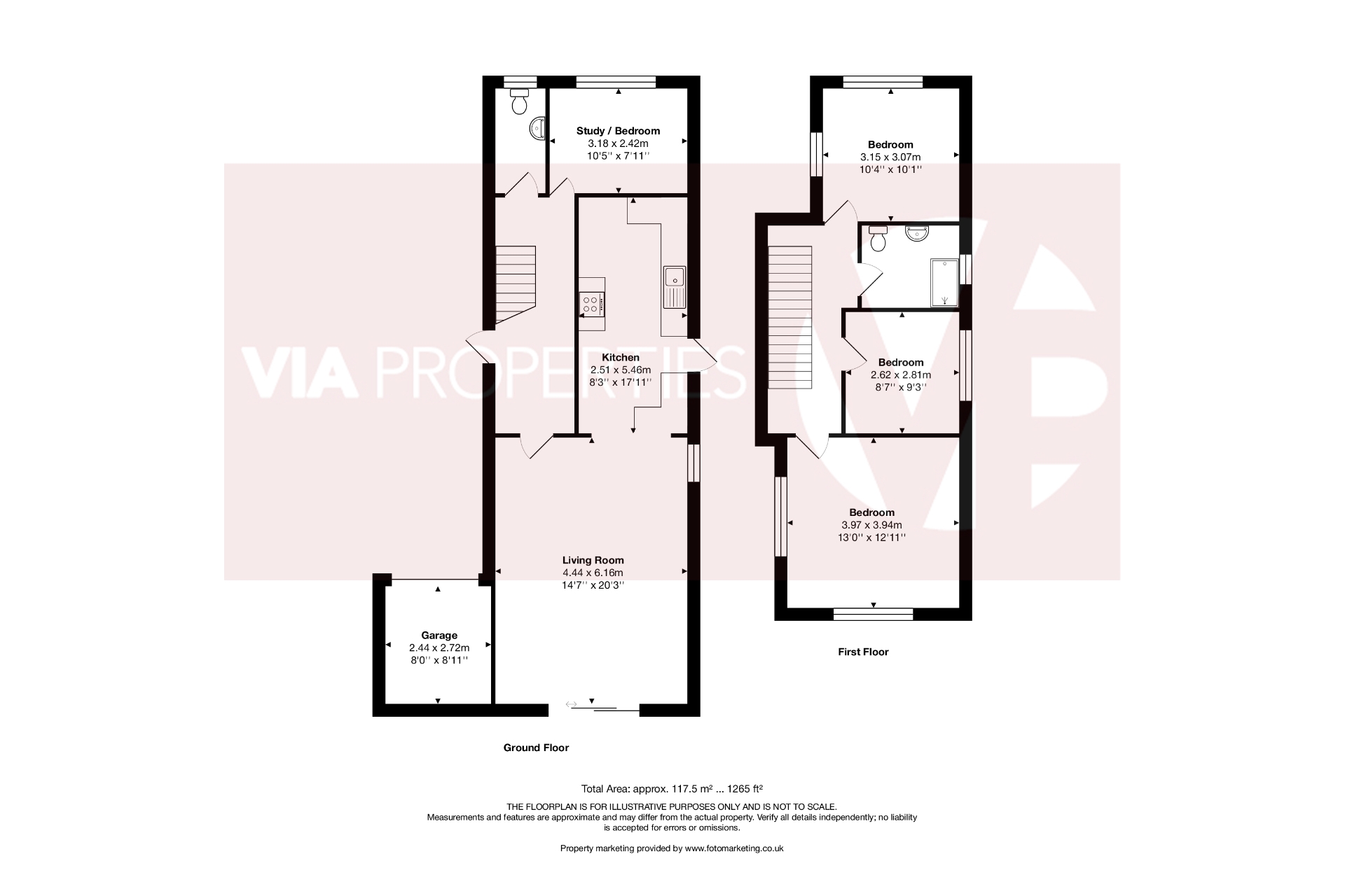 104, Ware Road, Hoddesdon floorplan