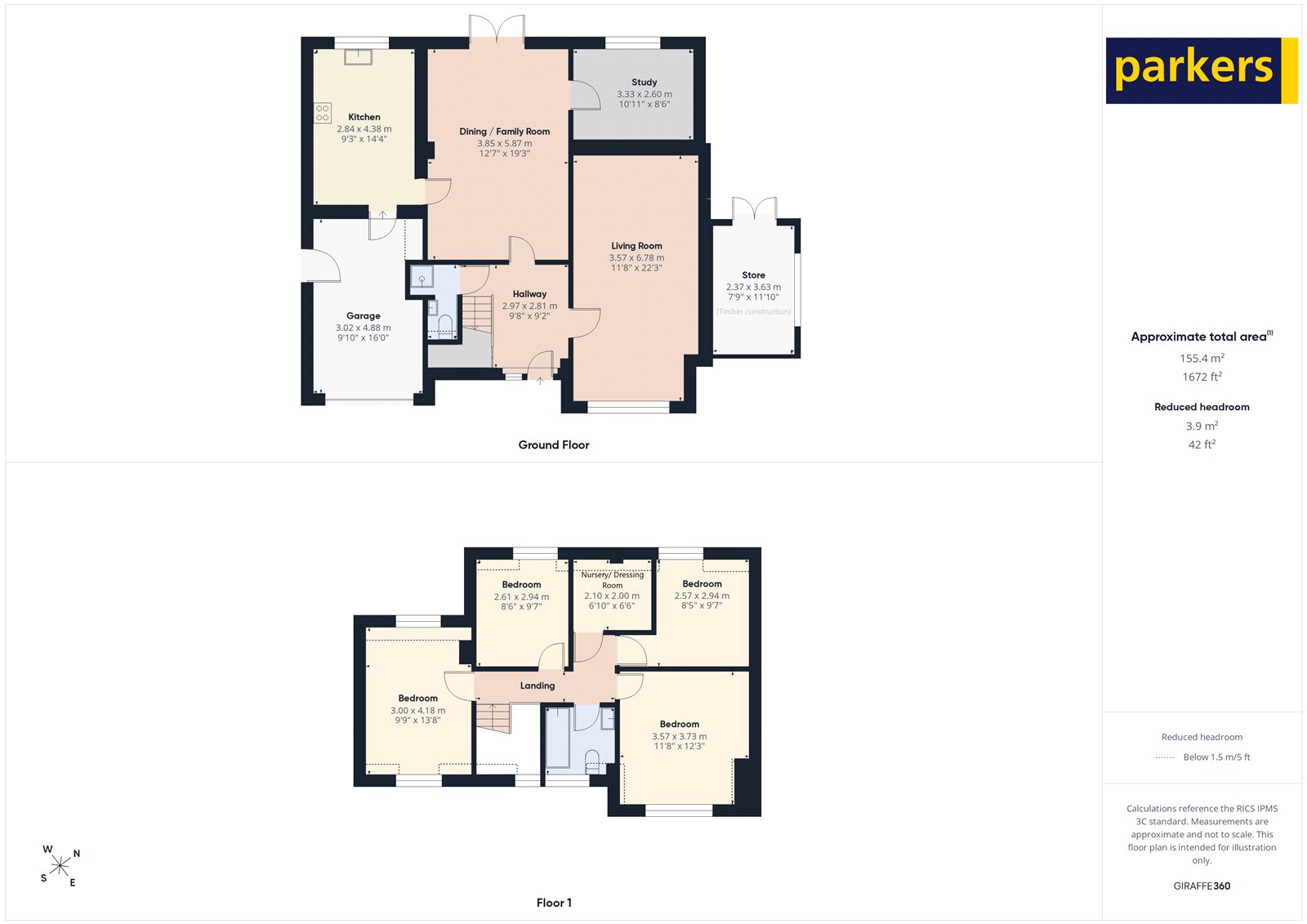 14, Court Close, Oxfordshire floorplan