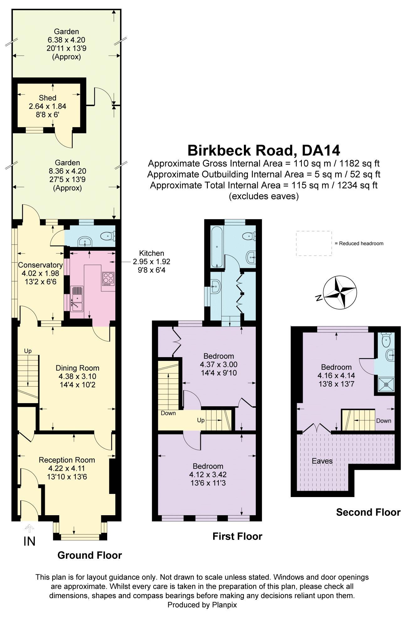 Birkbeck Road, Sidcup DA14, 3 bedroom terraced house for sale