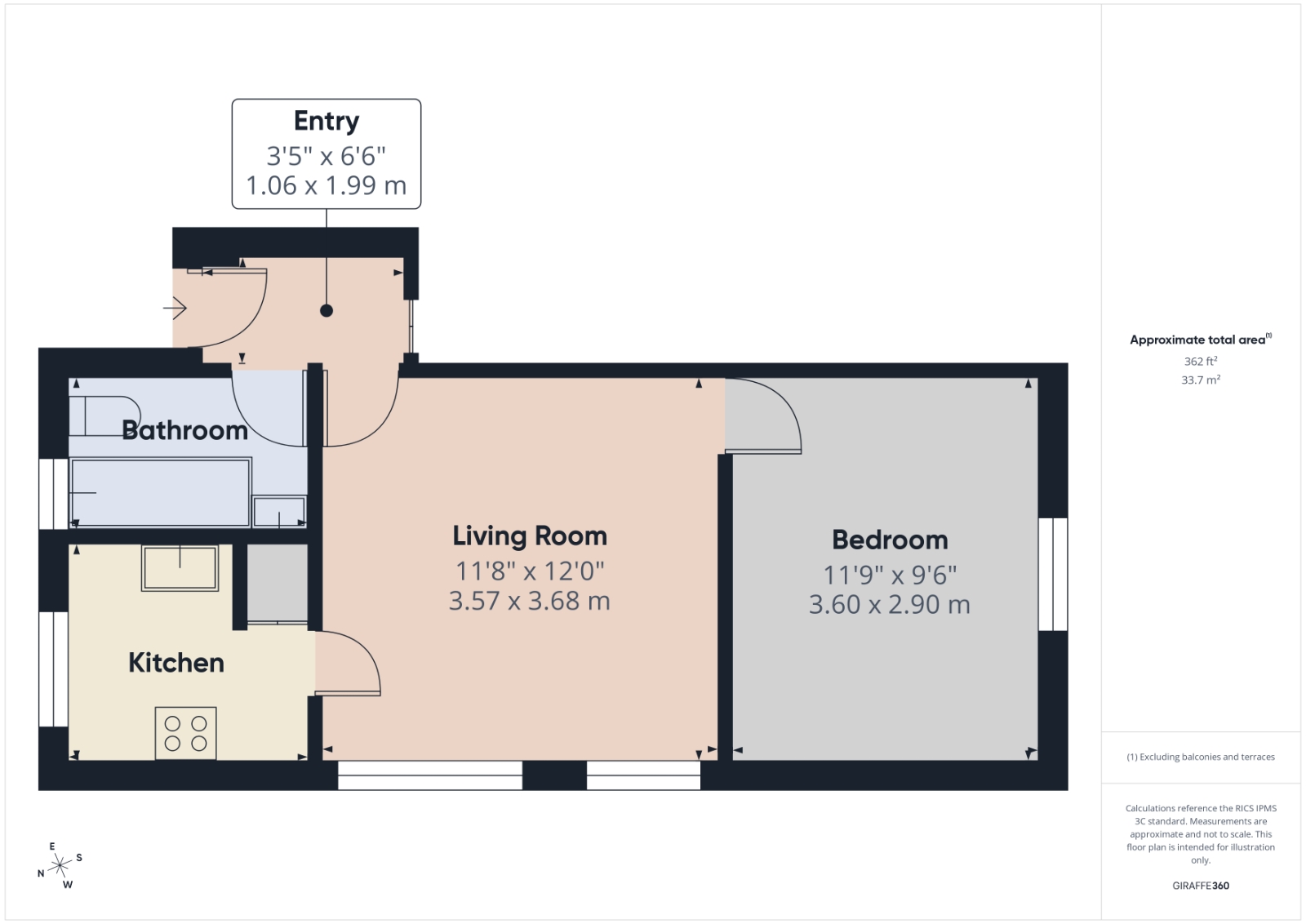 18, Woodley Court, Amersham floorplan