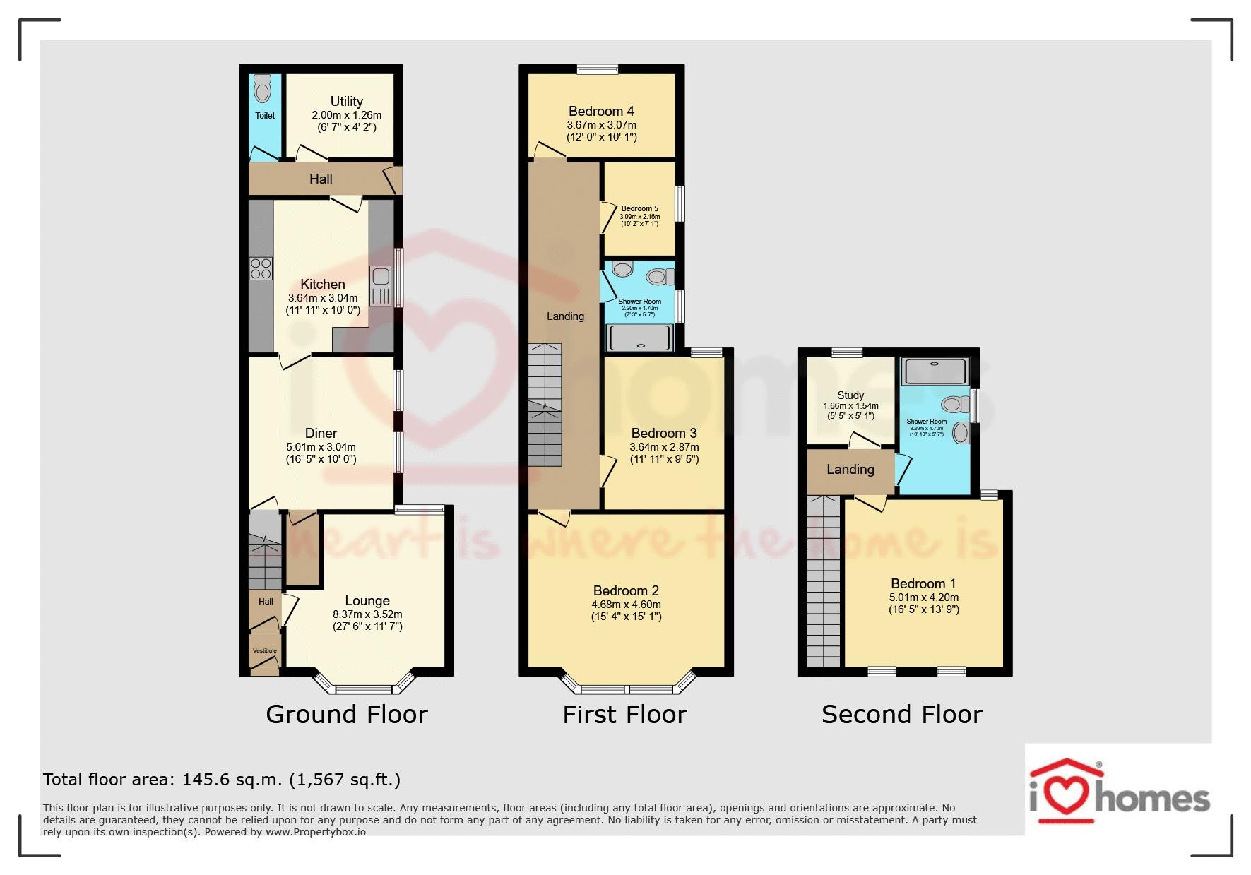 7, Highgate Road, Walsall floorplan