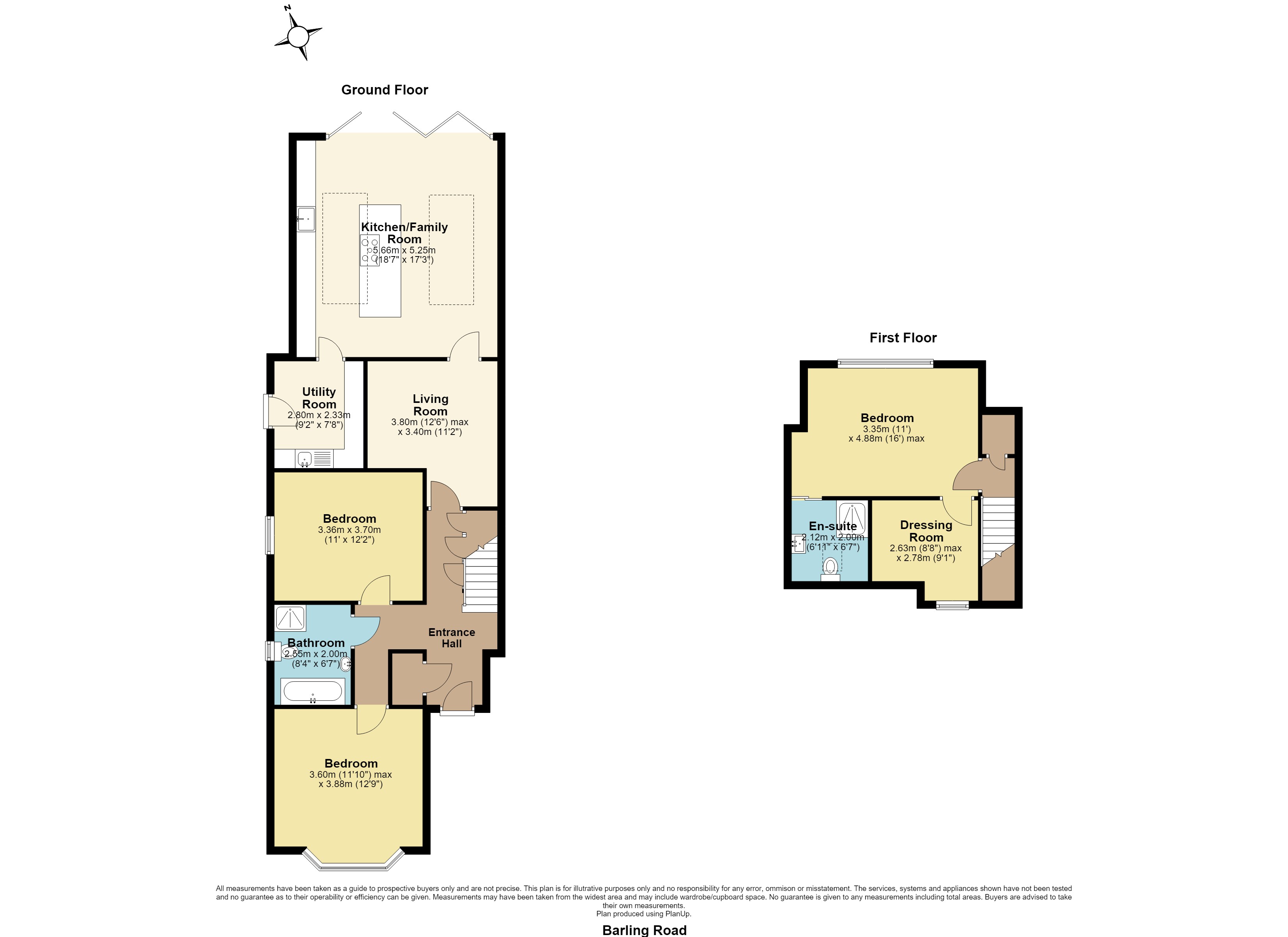 44, Barling Road, Thorpe Bay/Barling Borders floorplan