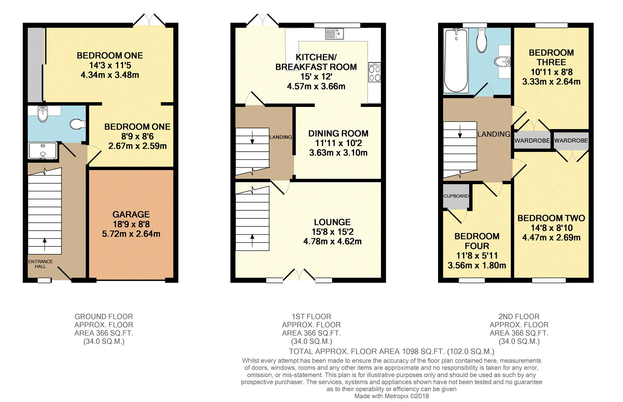 4 Bedrooms Terraced house for sale in Elizabeth Street, Greenhithe DA9