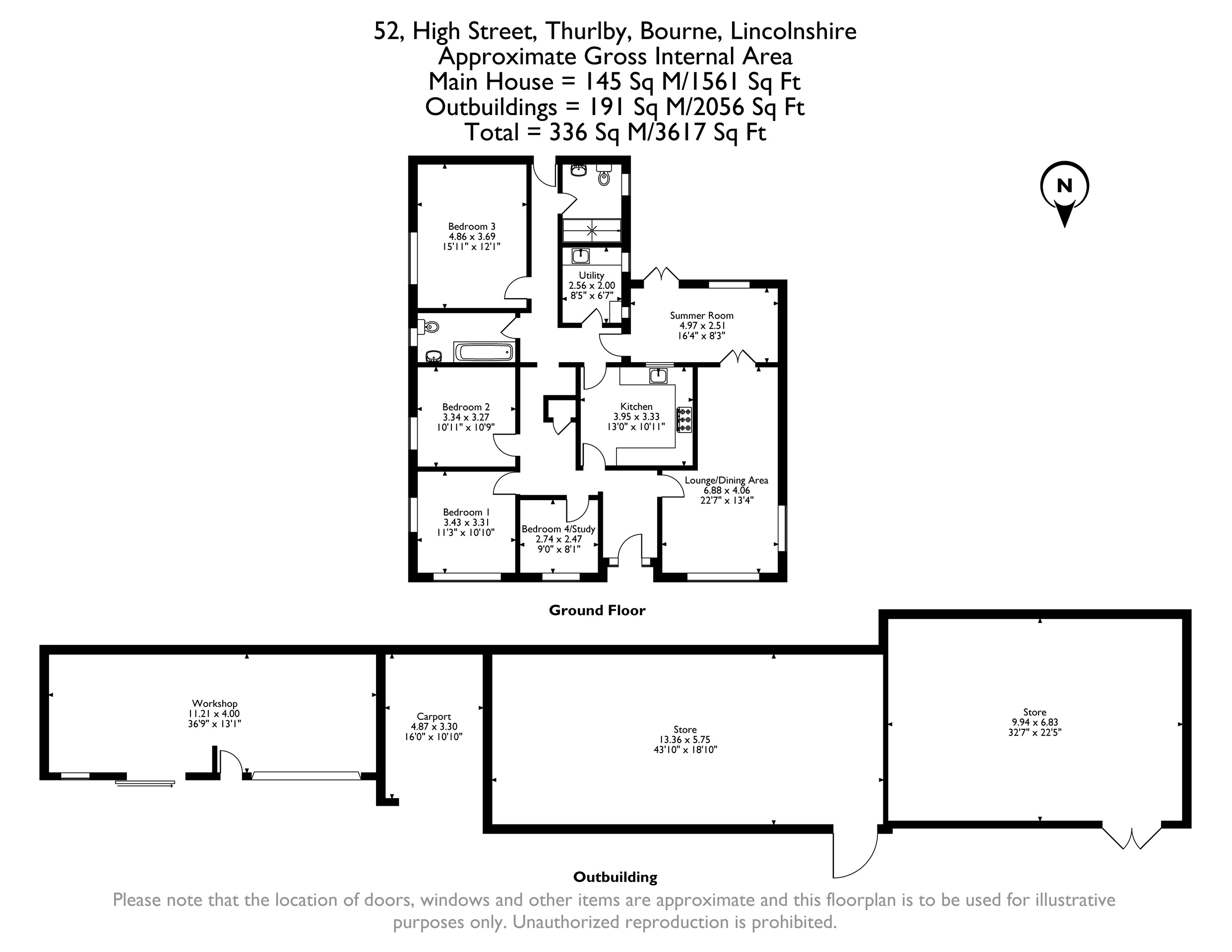 52, High Street, Bourne floorplan