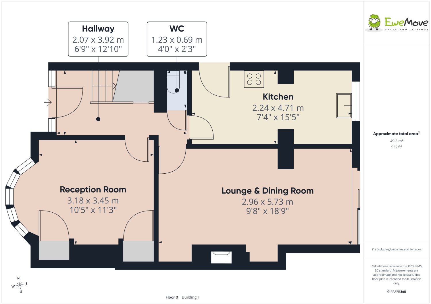18, Cranbrook Road, York floorplan