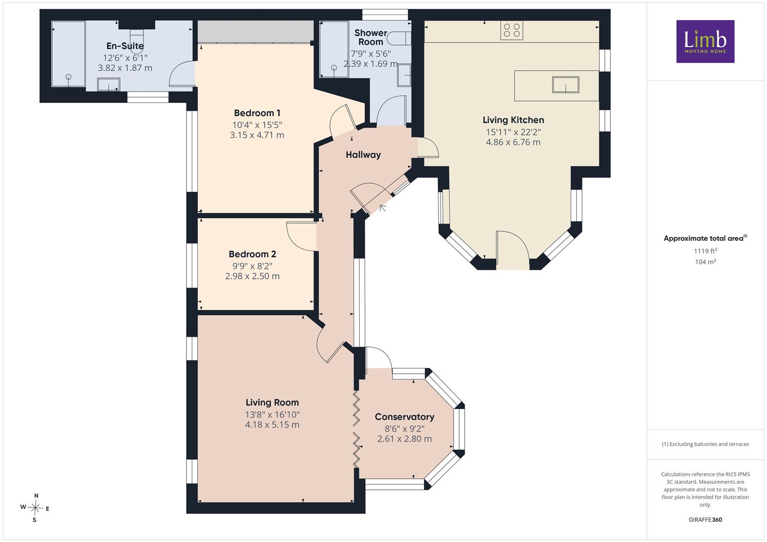 4, High Meadows, Kirk Ella floorplan