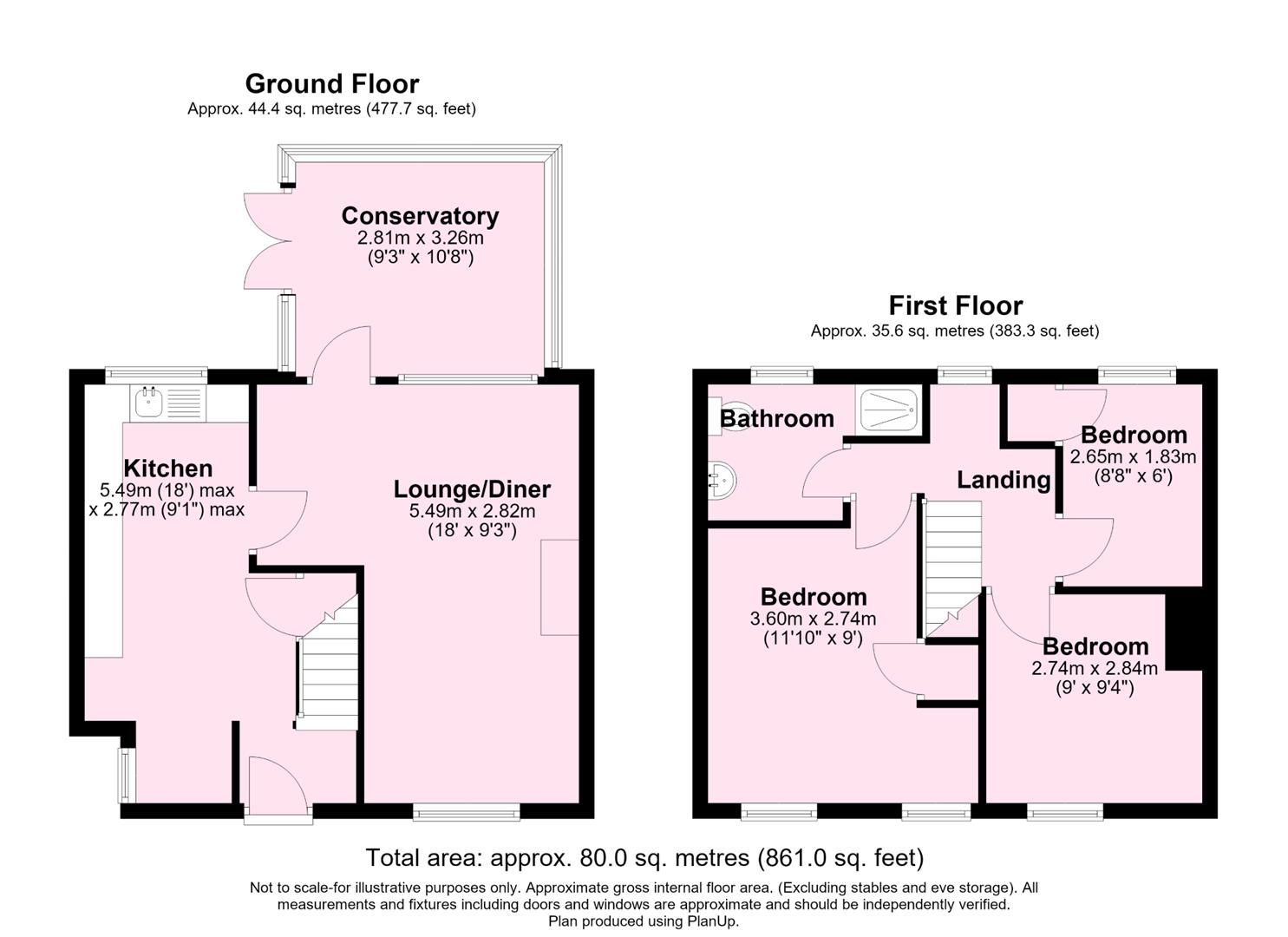 32, Bramham Grove, York floorplan
