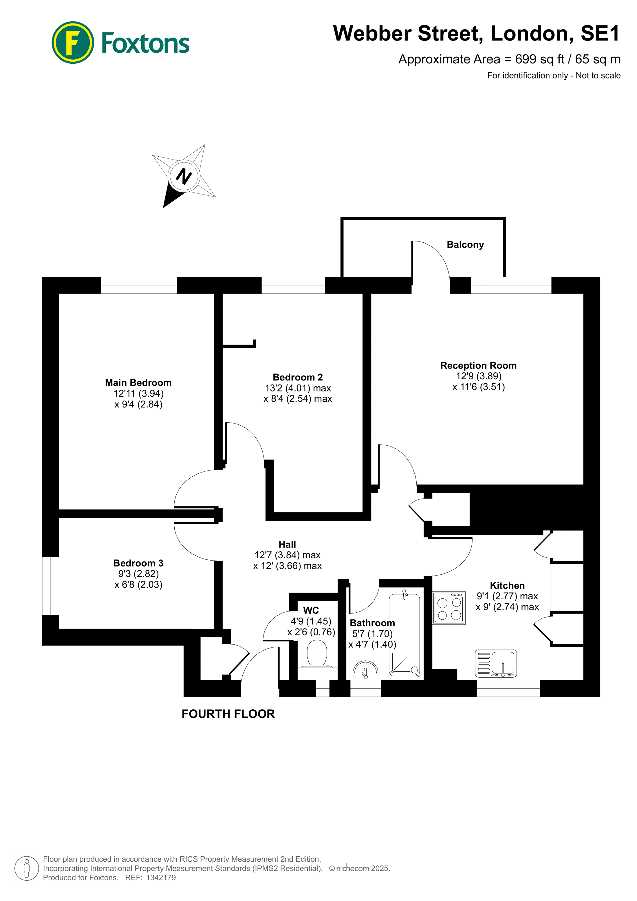 Webber Street, Borough floorplan