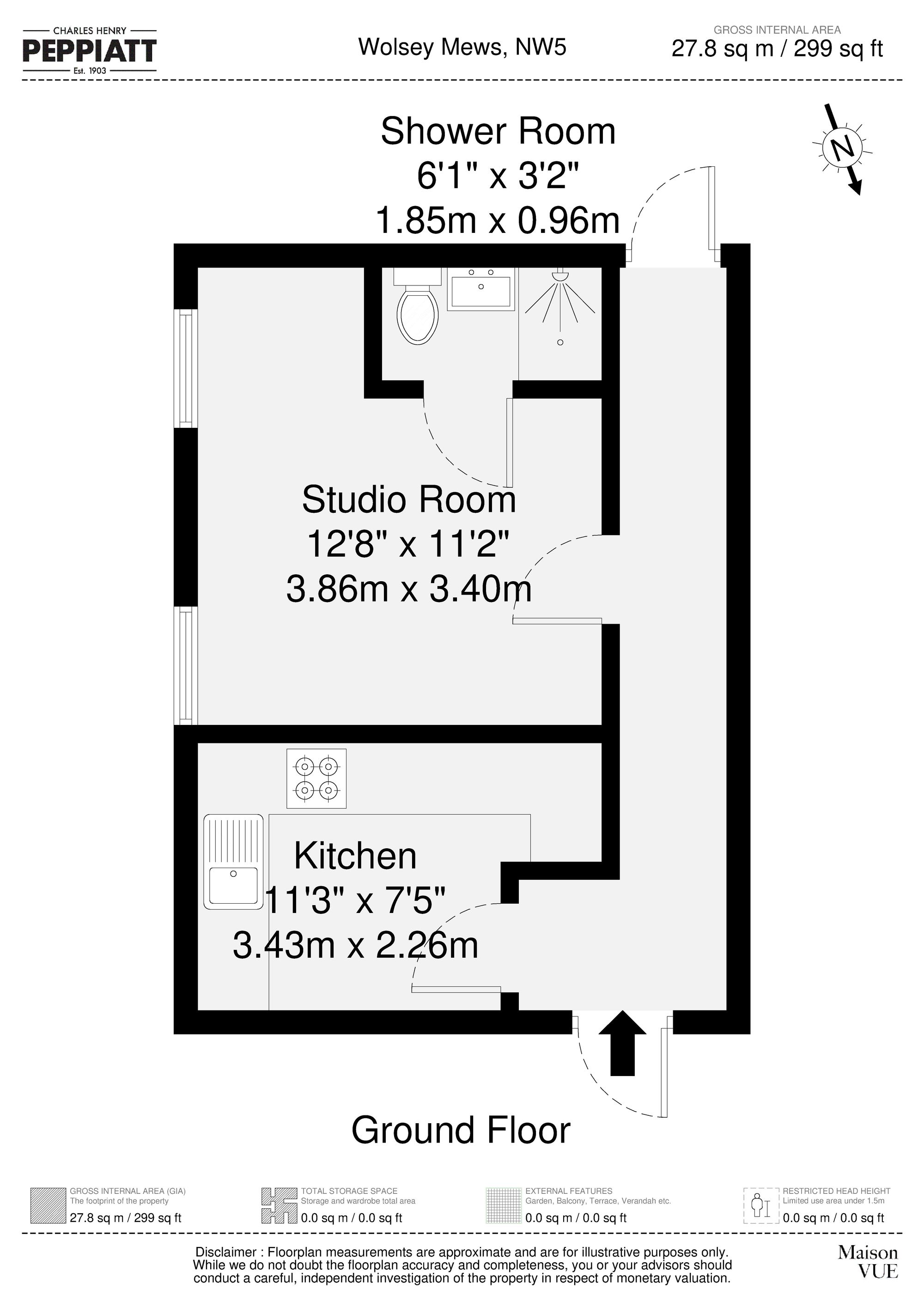 V I Partnership, London floorplan