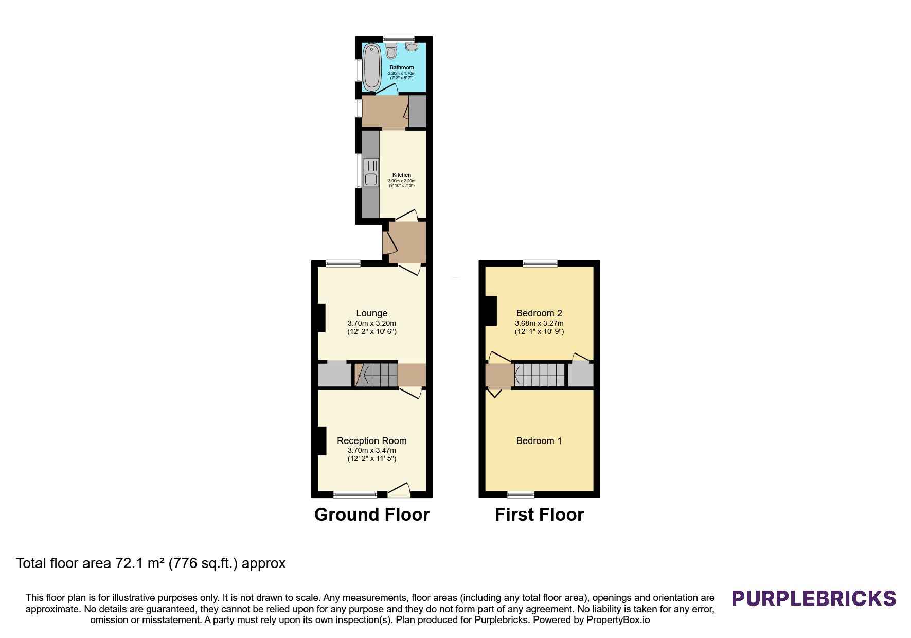 55, Chapel Street, Stourbridge floorplan