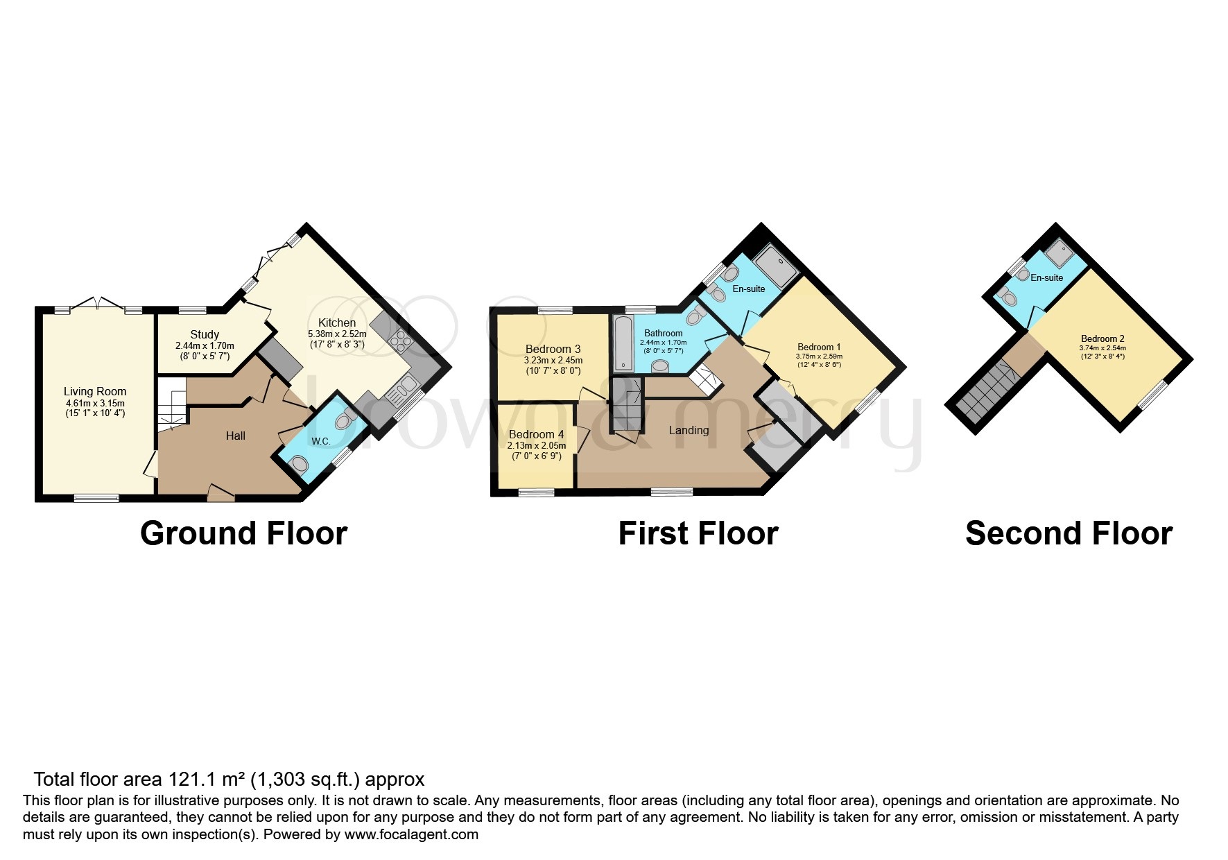 1, Ogilvie Close, Aylesbury floorplan