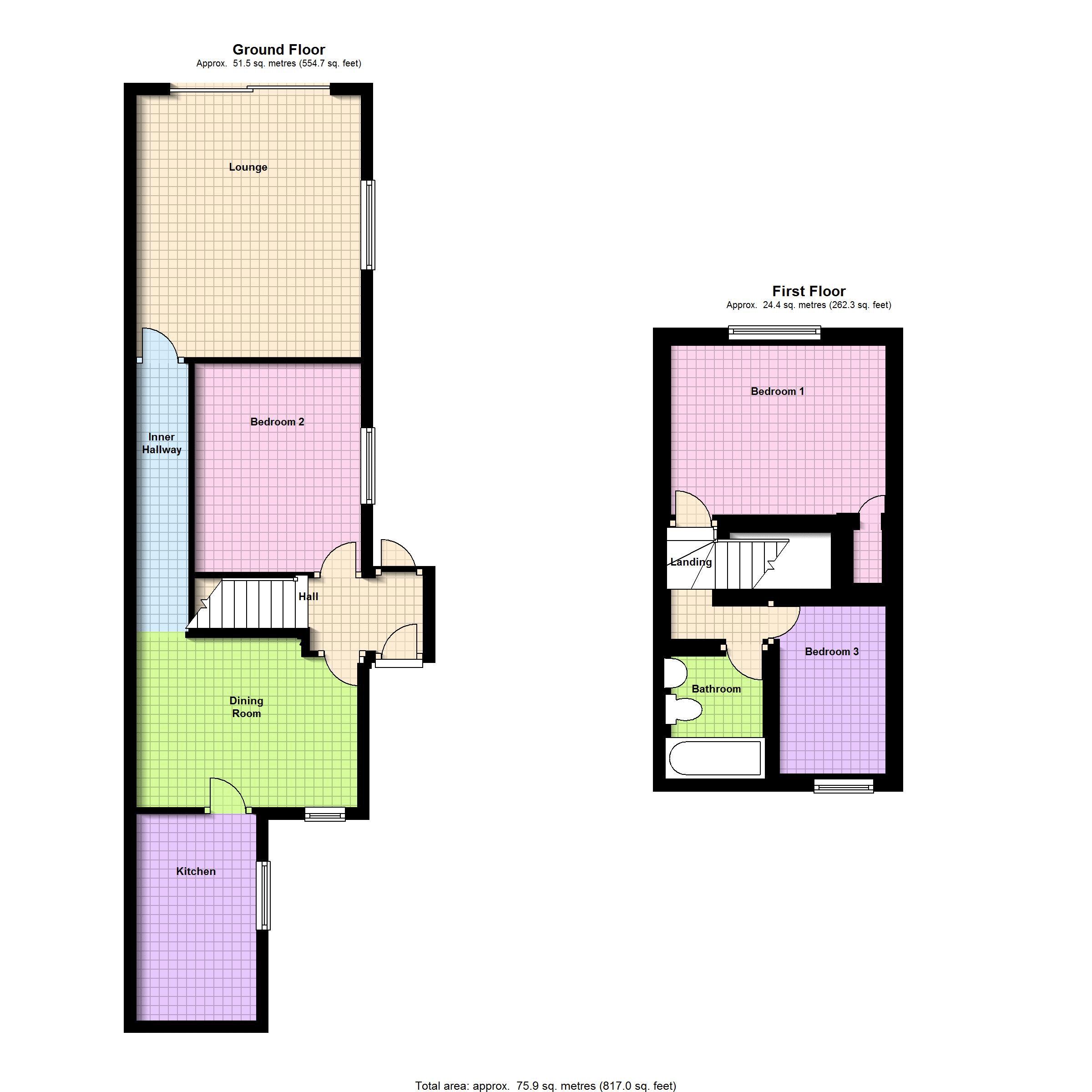 Moon Lane, High EN5, 3 bedroom semidetached house for