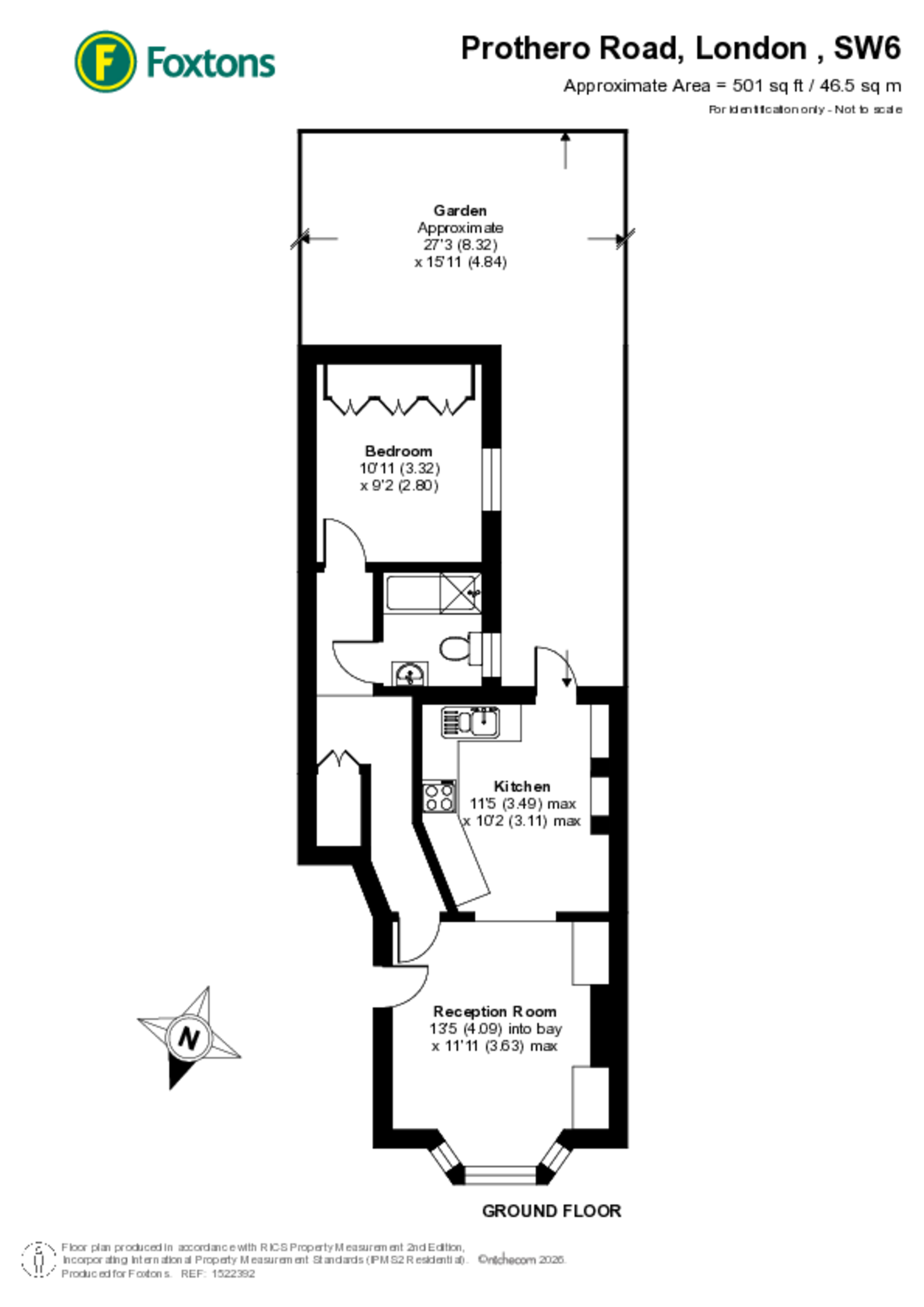 Prothero Road, Fulham floorplan