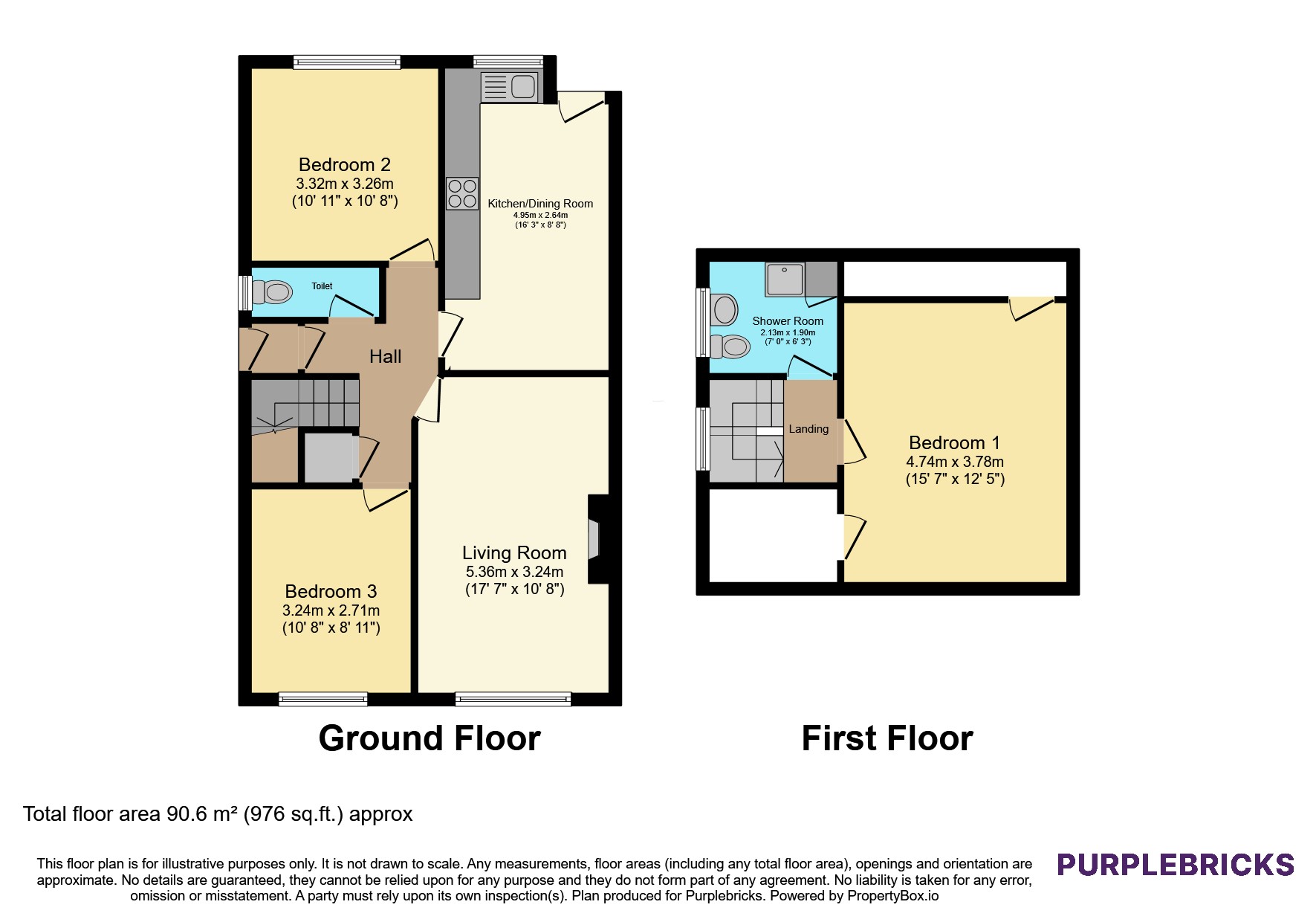 Balmoral Avenue, Bolton floorplan