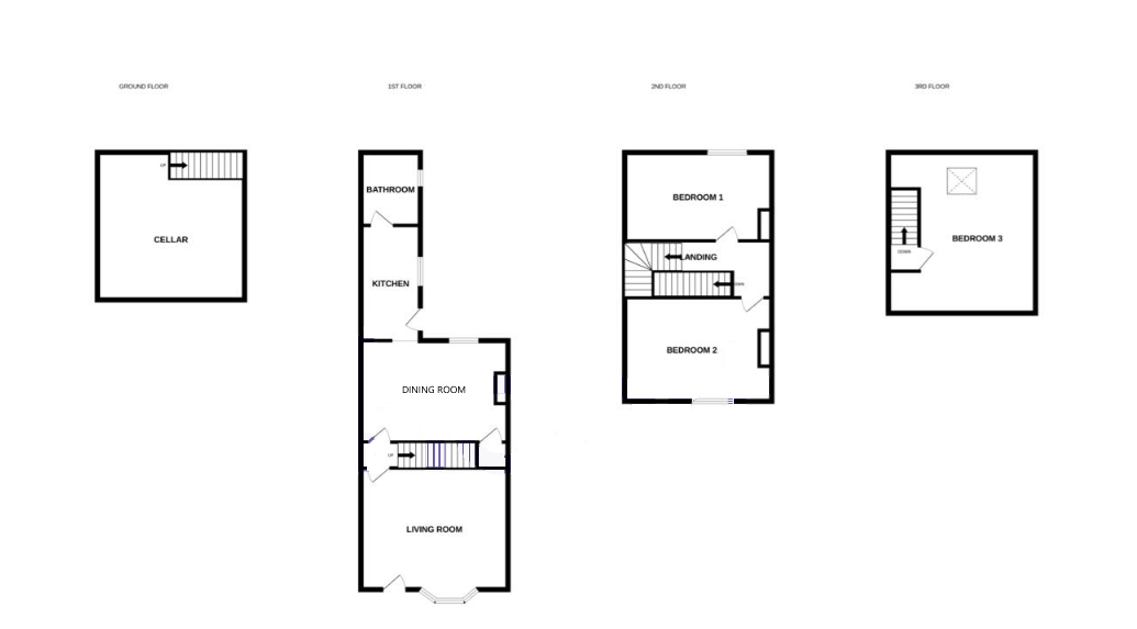 58 Co-Operative Avenue, Nottingham floorplan