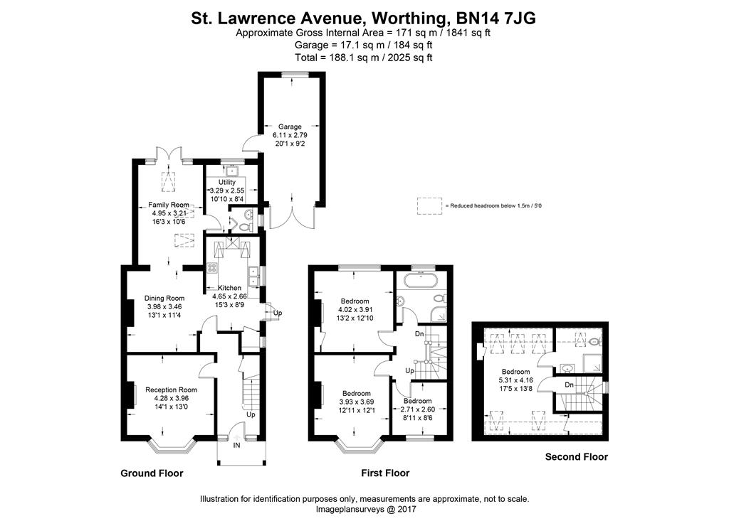 4 Bedrooms Semi-detached house for sale in St Lawrence Avenue, Worthing, West Sussex BN14