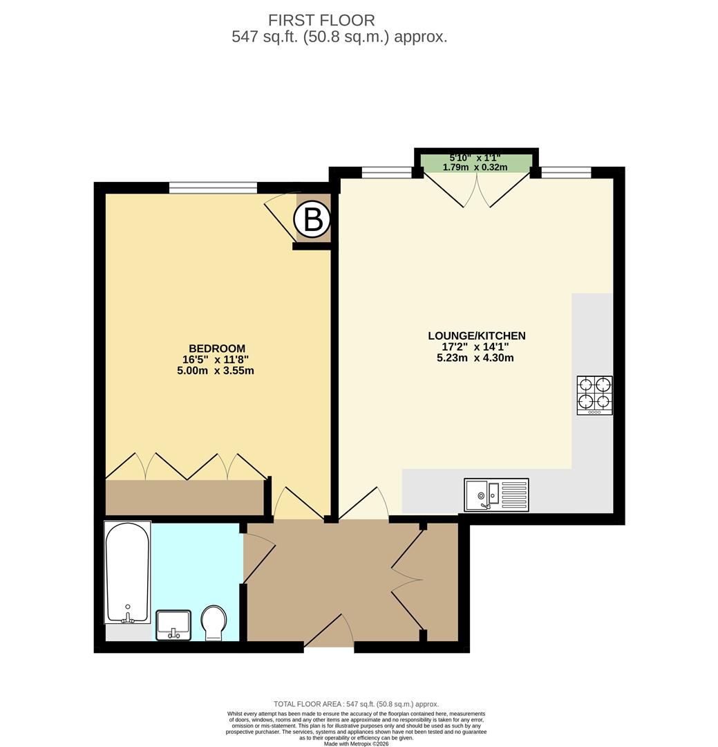 Flat 10, 15 Collison Avenue, Barnet floorplan