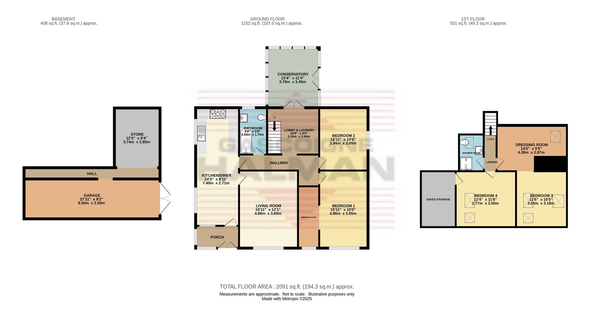 The Lodge Bute Street, Glossop floorplan