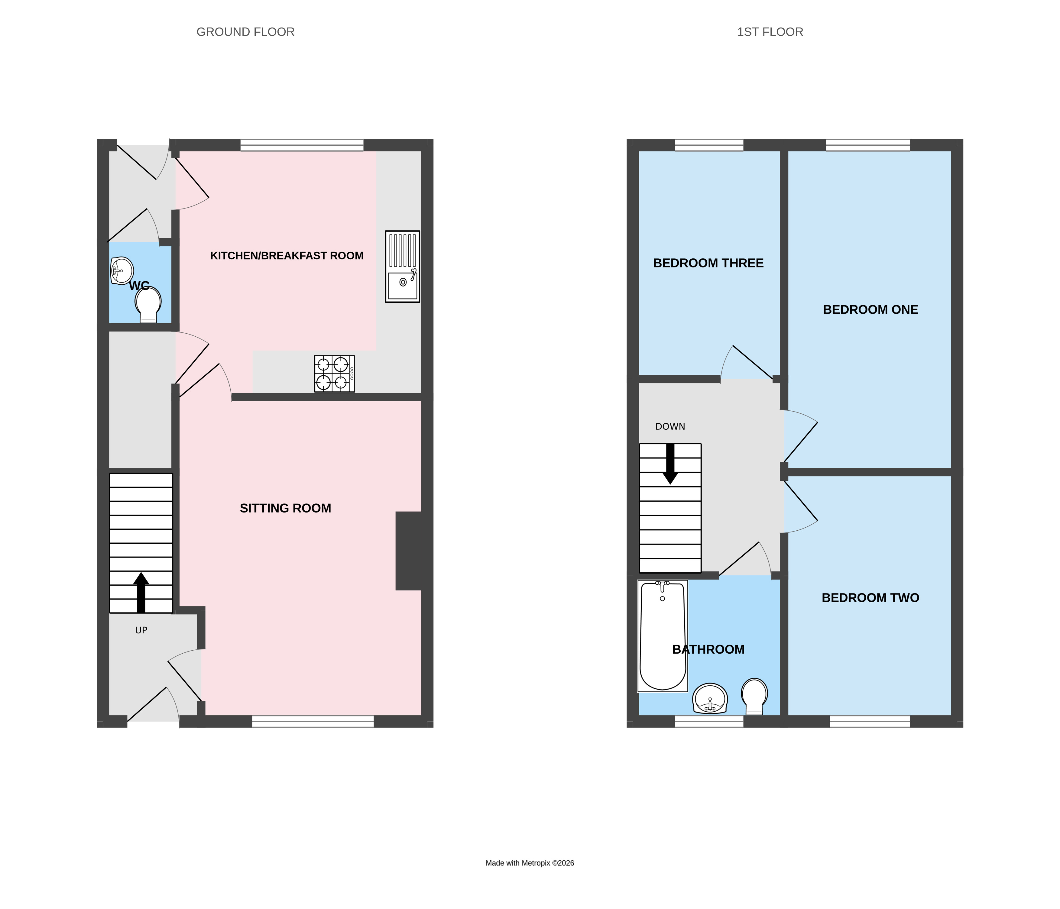 42, Birchwood Close, Telford floorplan