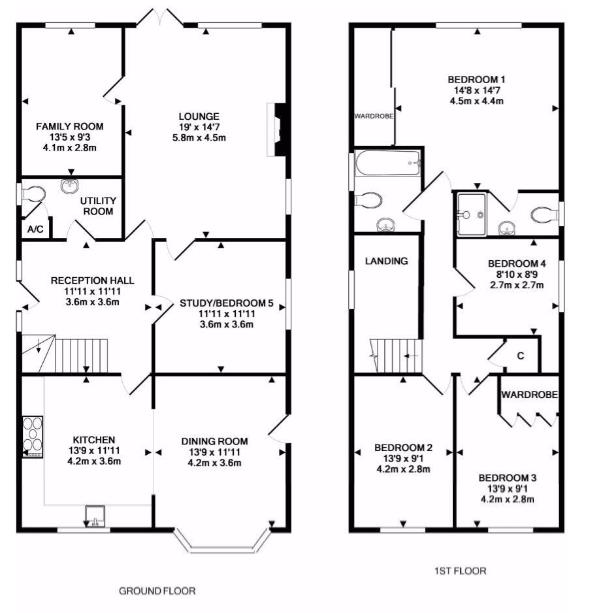 6, Butts Ash Avenue, Southampton floorplan