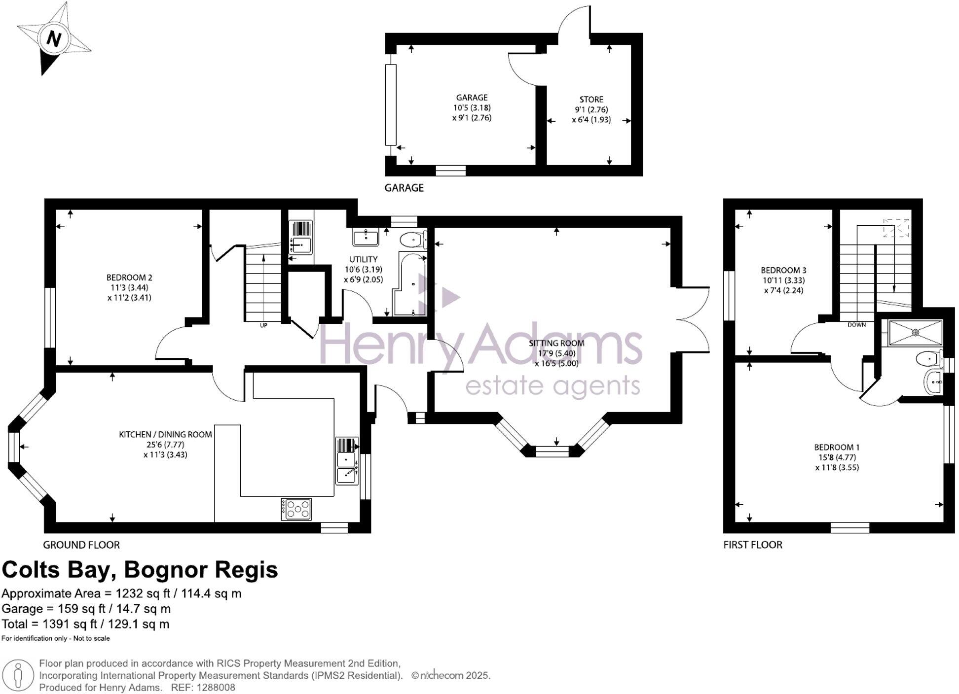 3, Colts Bay, Bognor Regis floorplan