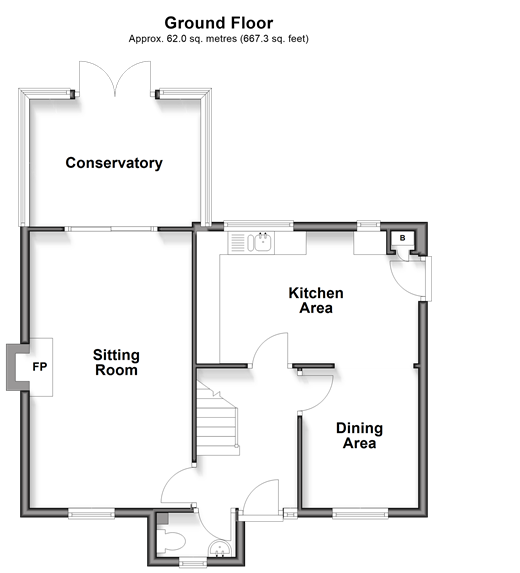 South Lea Kingsnorth, Ashford floorplan