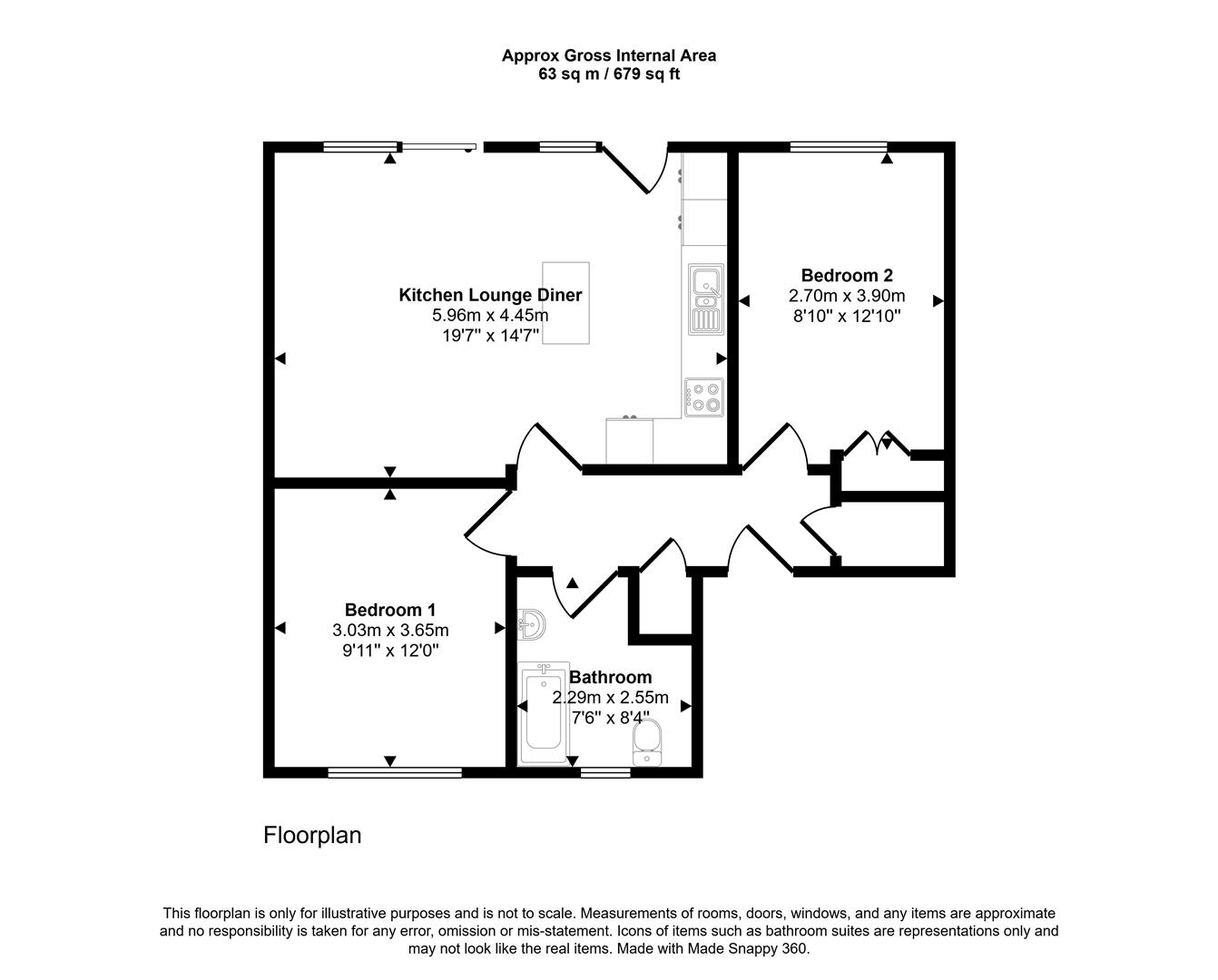 19, Treberth Avenue, Newport floorplan