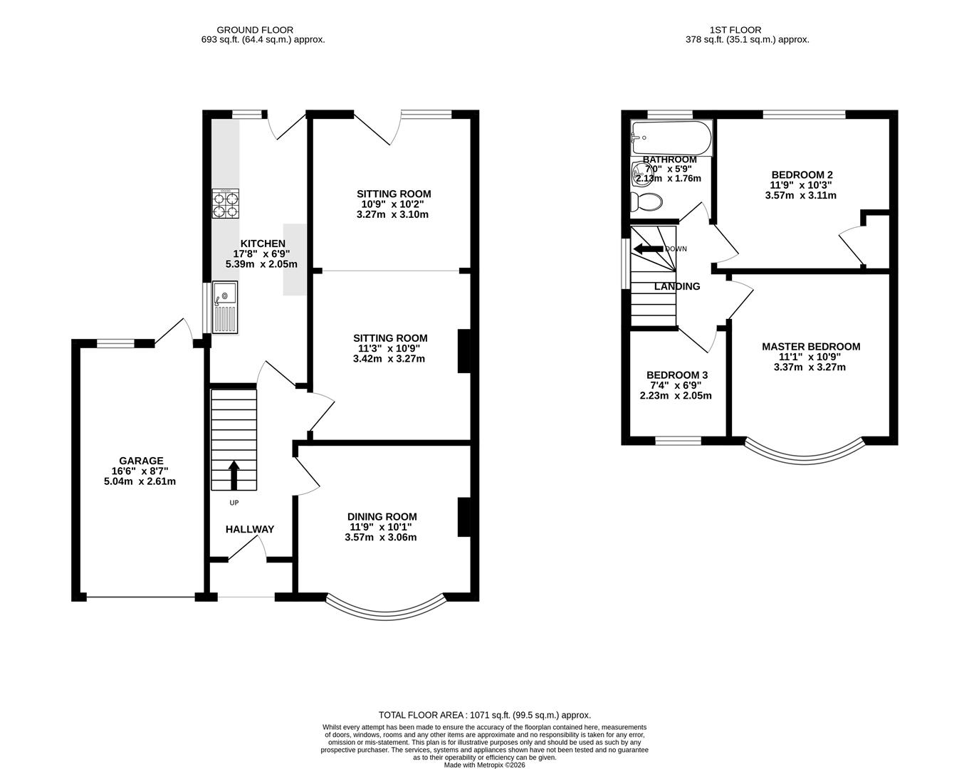 36, South View Avenue, Swindon floorplan