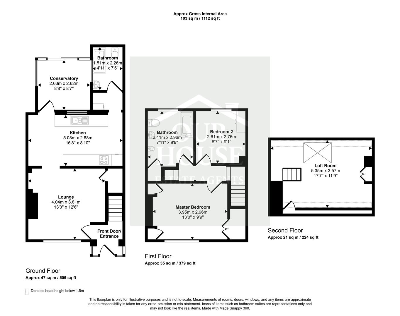 2, Ash Grove, Hull floorplan