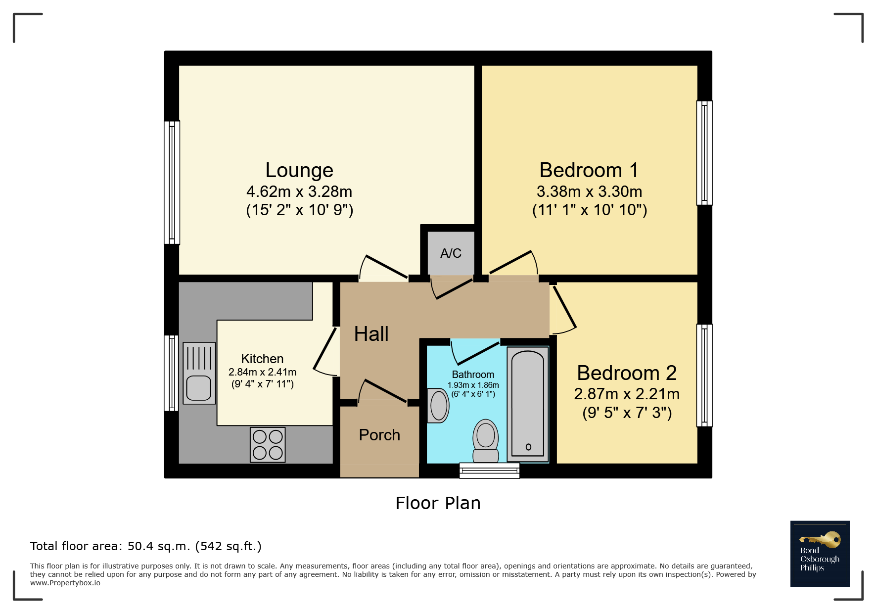 8, Little Meadow Way, Devon floorplan