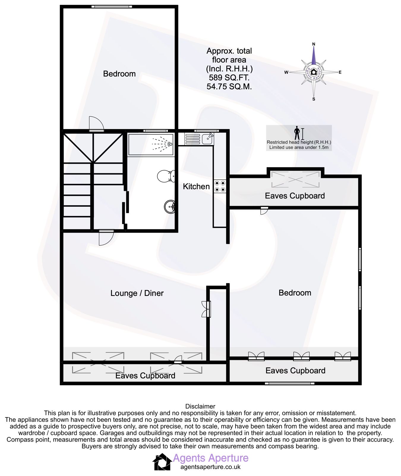 72b, North Street, Hornchurch floorplan