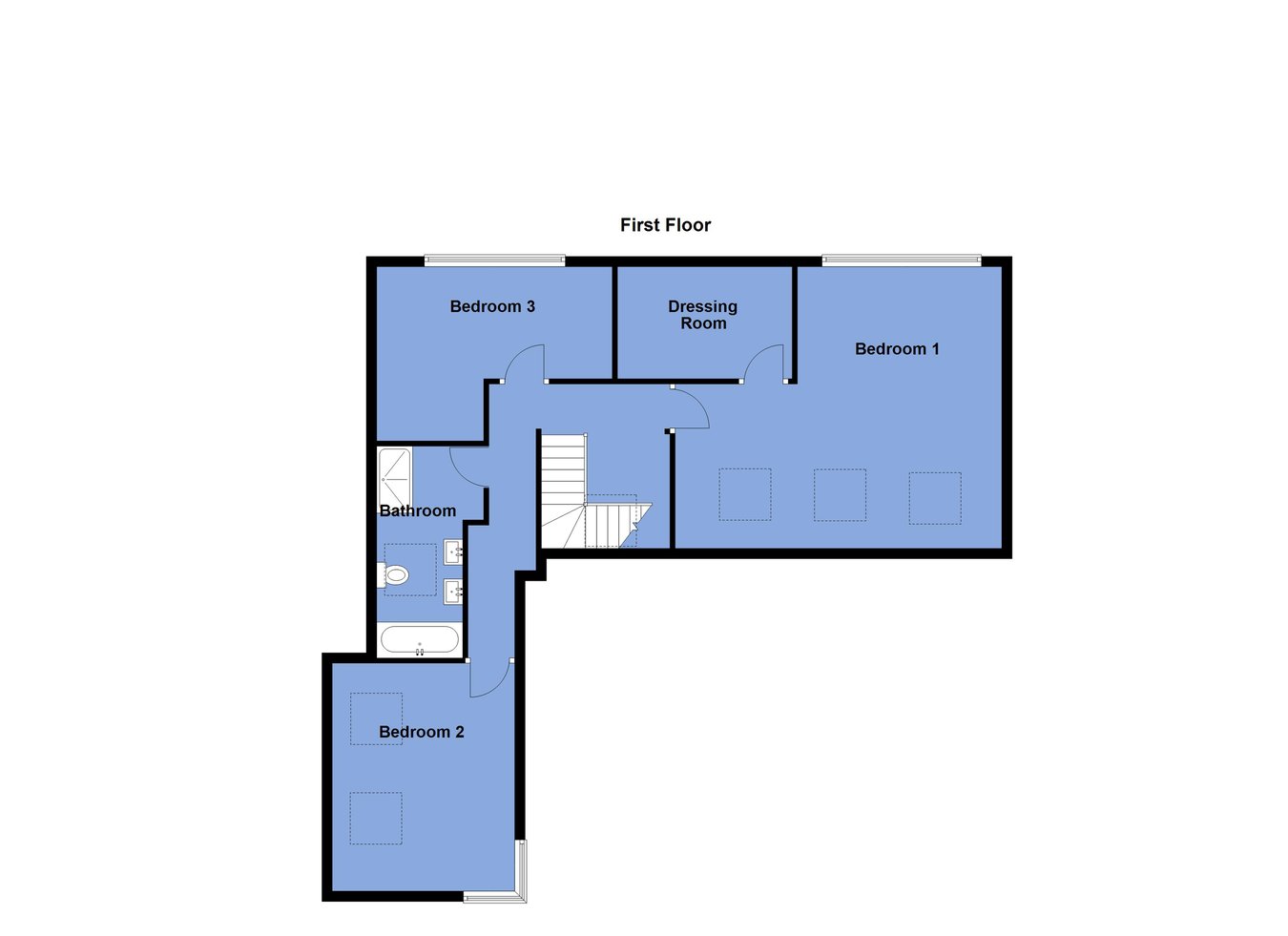 13, Old Vicarage Road, Bolton floorplan