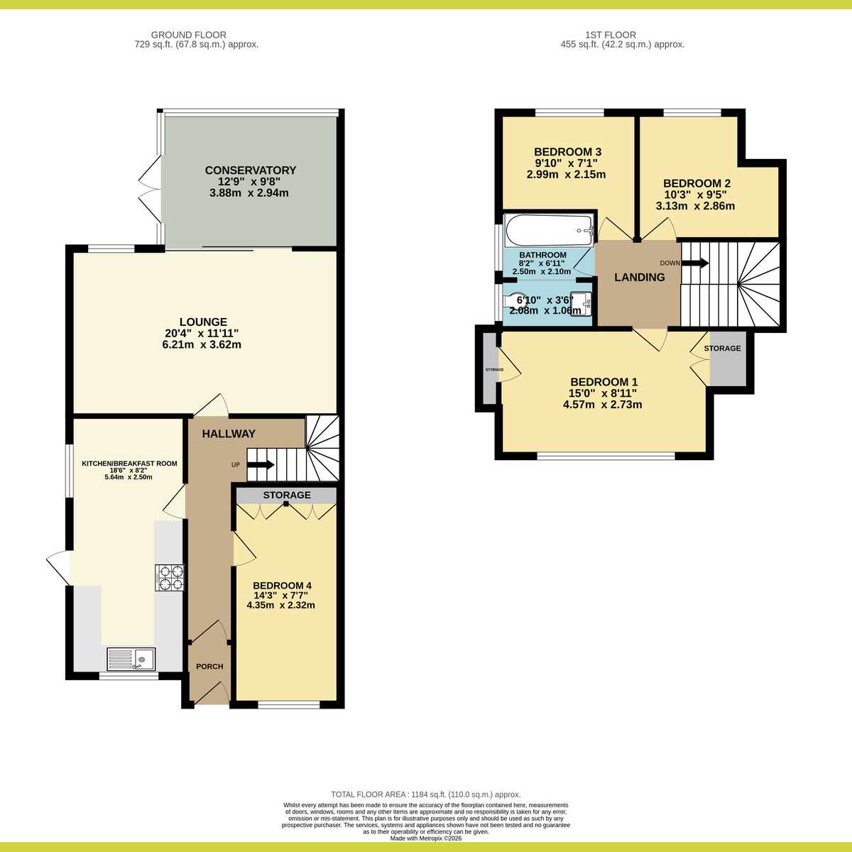 8, Alexandra Road, Rochford floorplan