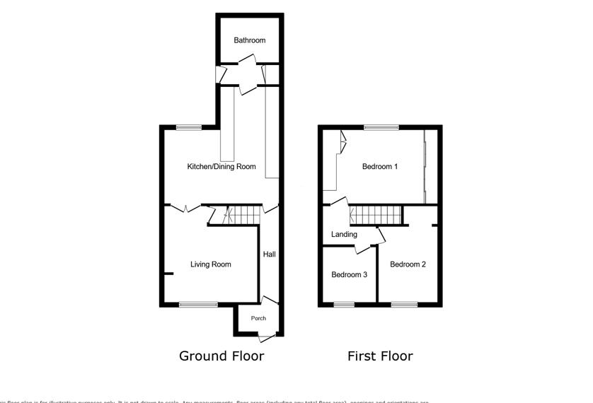 6, Morven Terrace, Ashington floorplan