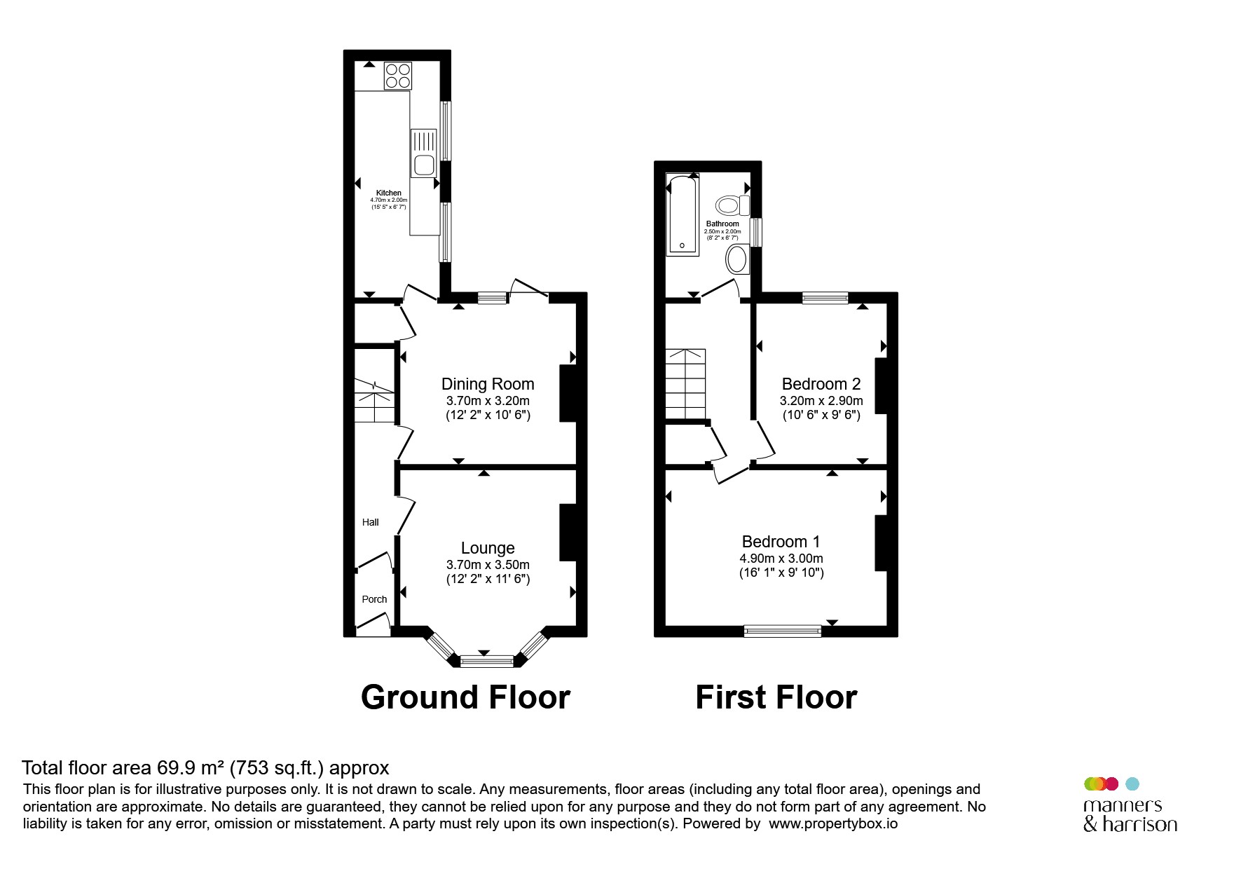 37, Thornville Road, Hartlepool floorplan