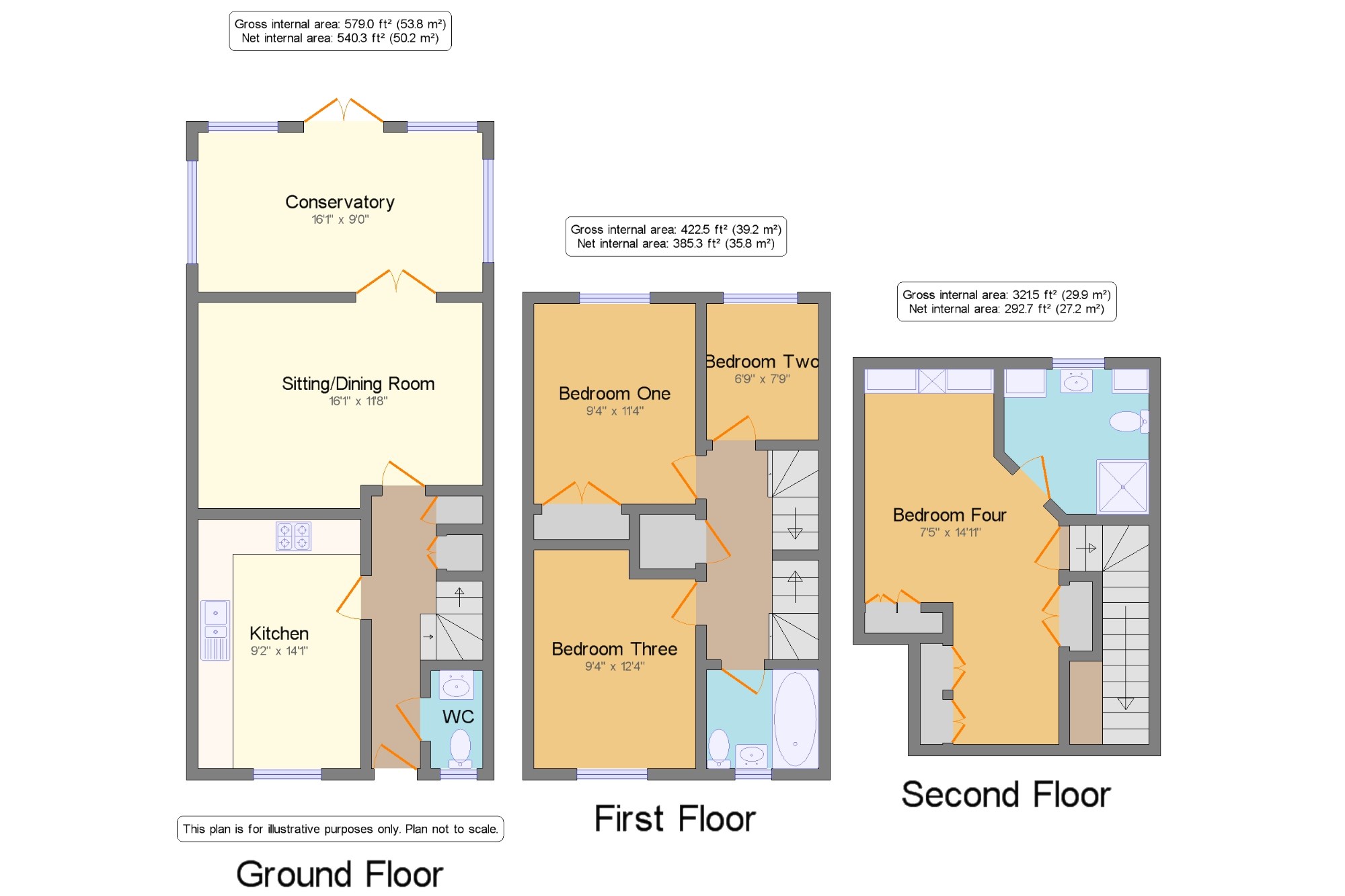 4 Bedrooms Terraced house for sale in Fonda Meadows, Oxley Park, Milton Keynes, Bucks MK4