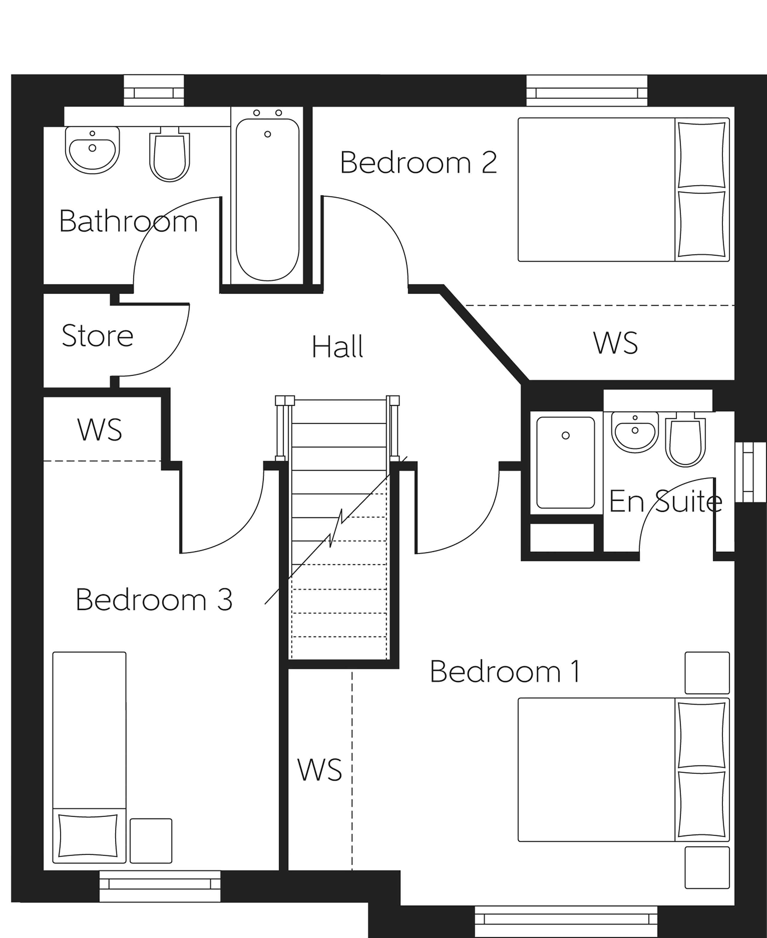 47, Forest Road, Cumbernauld floorplan