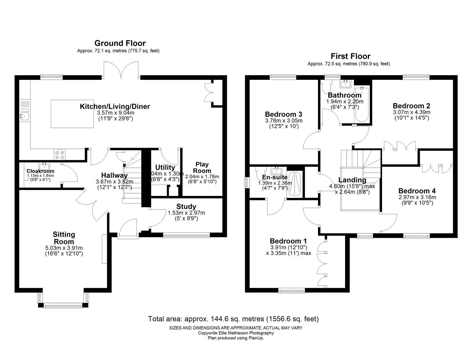 3, Aaron Road, Salisbury floorplan
