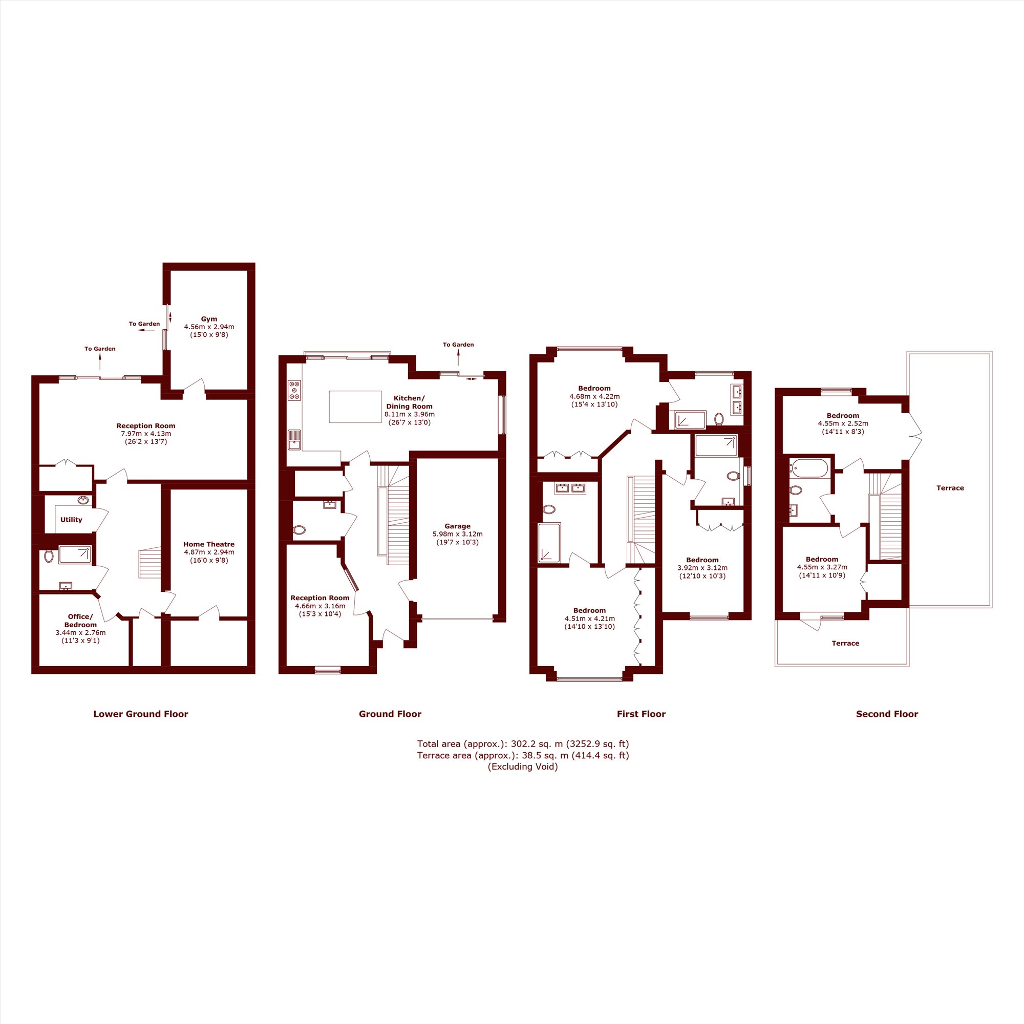 1, Park View, London floorplan