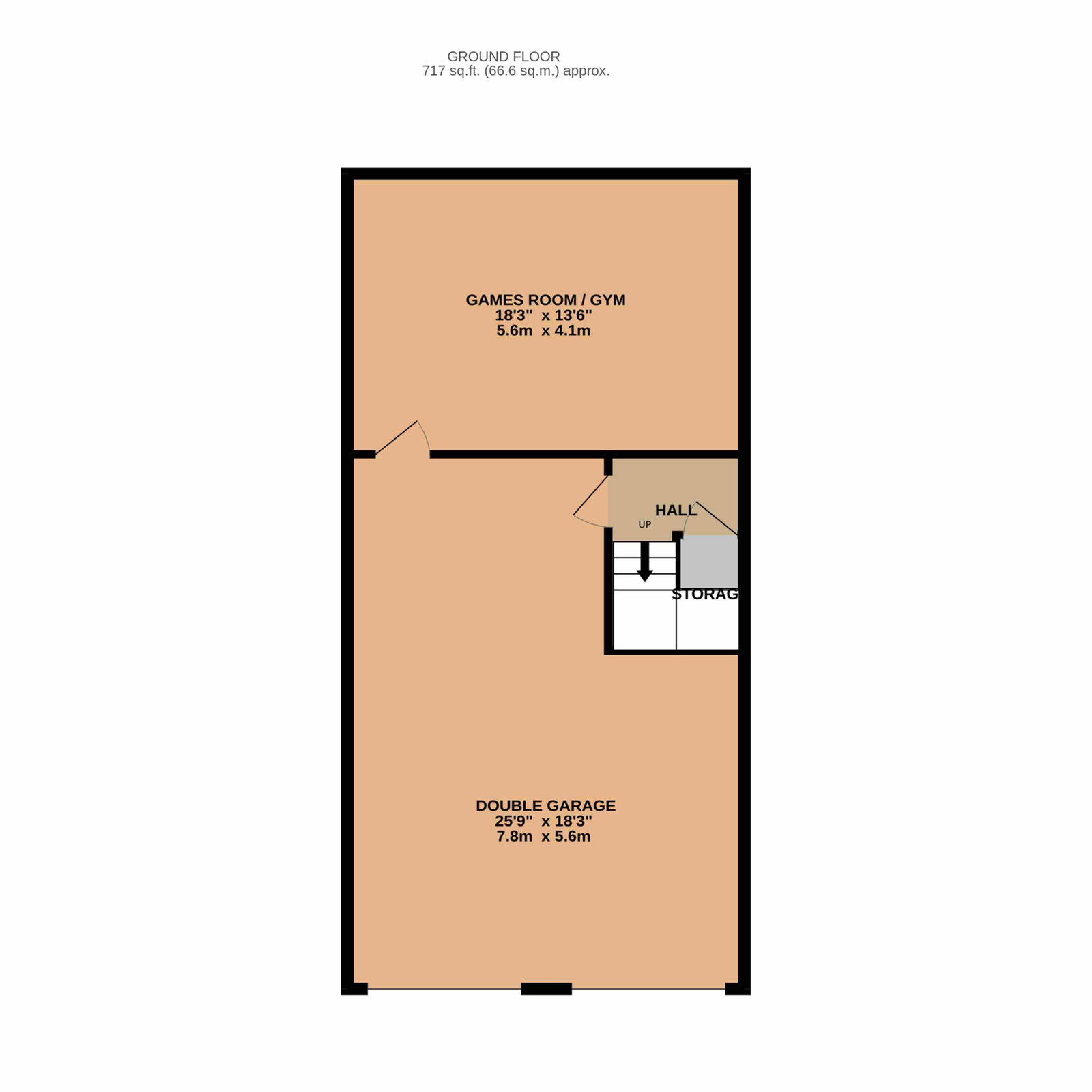 133, Rugeley Road, Cannock floorplan
