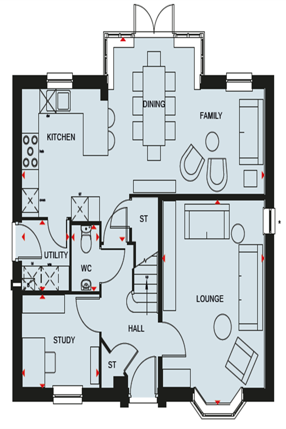 Bridgeman Close, Liverpool, Sefton floorplan